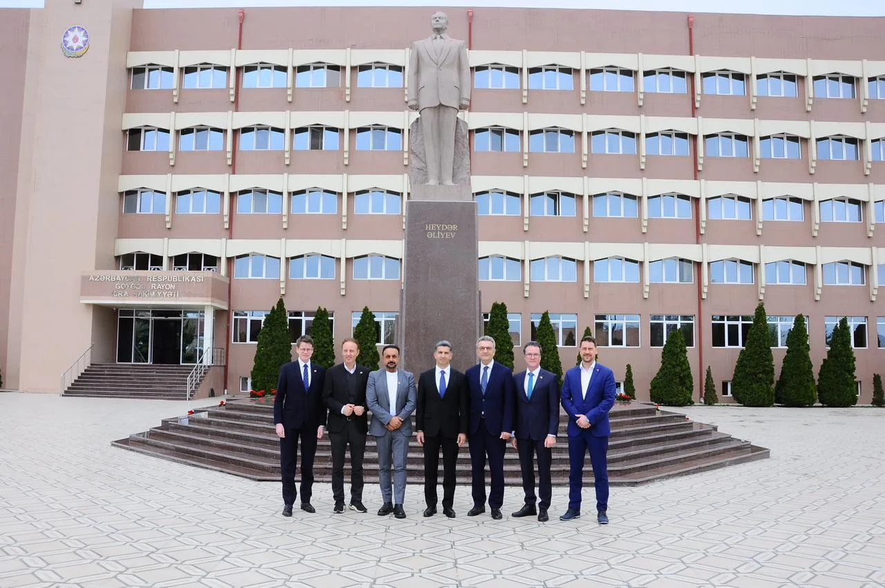 Almaniya Bundestaqının üzvləri Göygöl və Şəmkir rayonlarına səfər ediblər