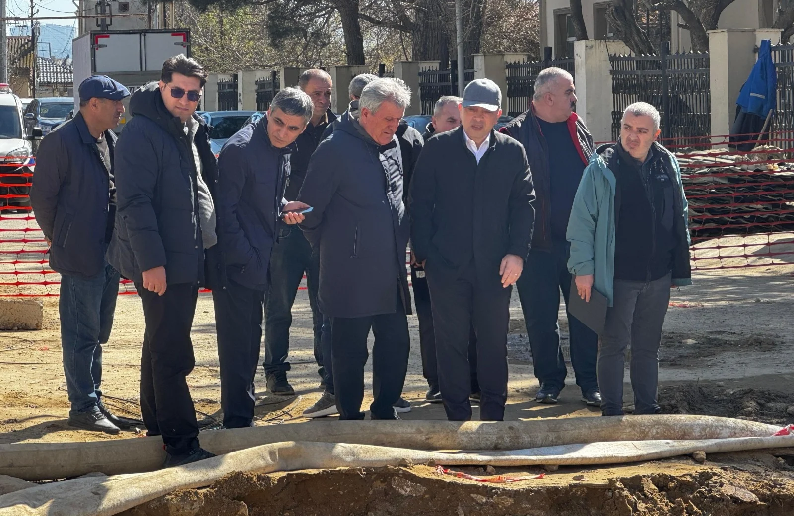 ADSEA sədri ərazidə kollektorun tikinti-bərpa işlərinin gedişatı ilə tanış oldu (VİDEO, FOTO)