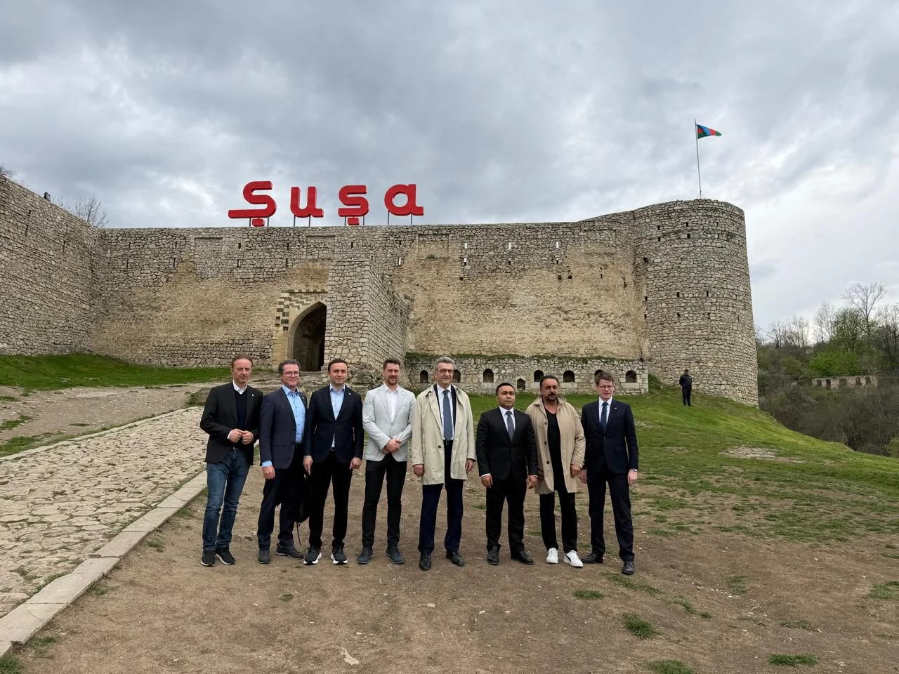 Almaniya Bundestaqının nümayəndə heyəti Xankəndi və Şuşa şəhərlərində olub