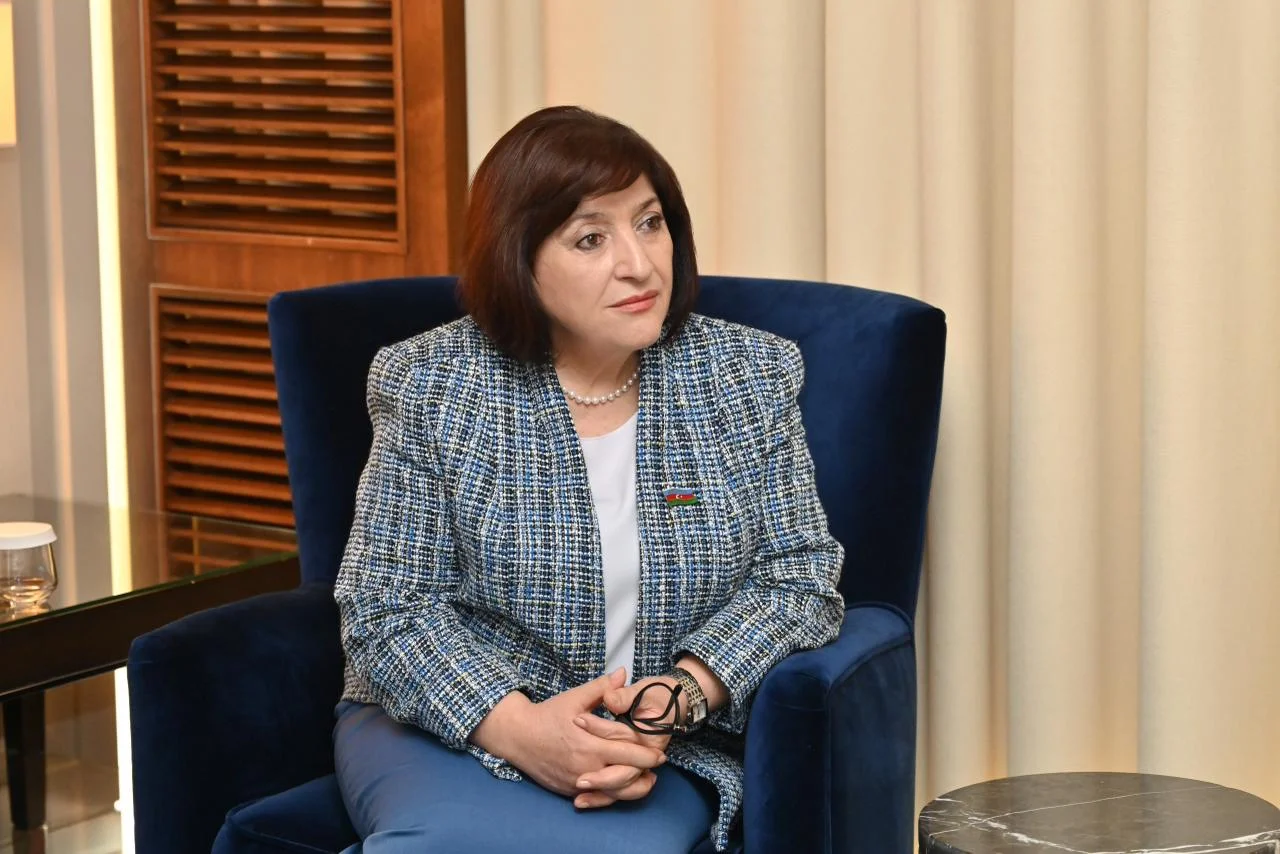 Milli Məclisin sədri Sahibə Qafarova Venesuela Parlamentinin vitse-spikeri ilə görüşüb