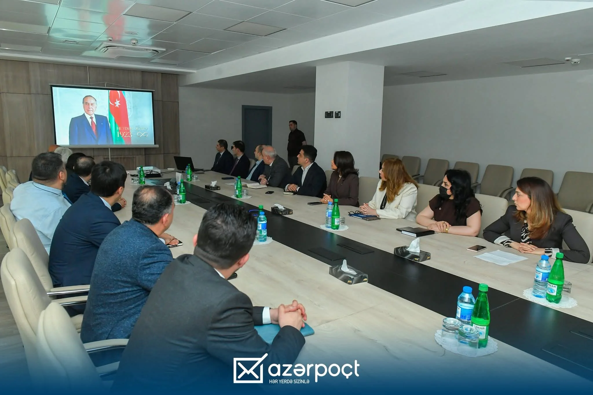 “Azərpoçt”da Heydər Əliyevin anadan olmasının 103-cü ildönümünə həsr olunmuş tədbir keçirilib