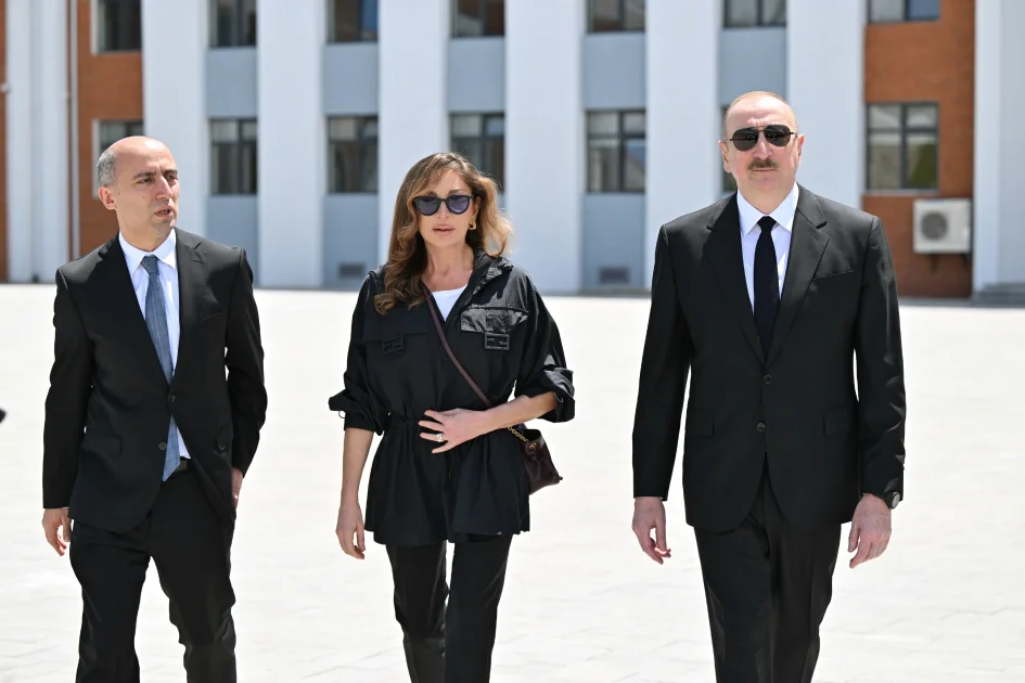 Prezident İlham Əliyev Cəbrayıl rayonunun Şükürbəyli kəndinin açılışında iştirak edib