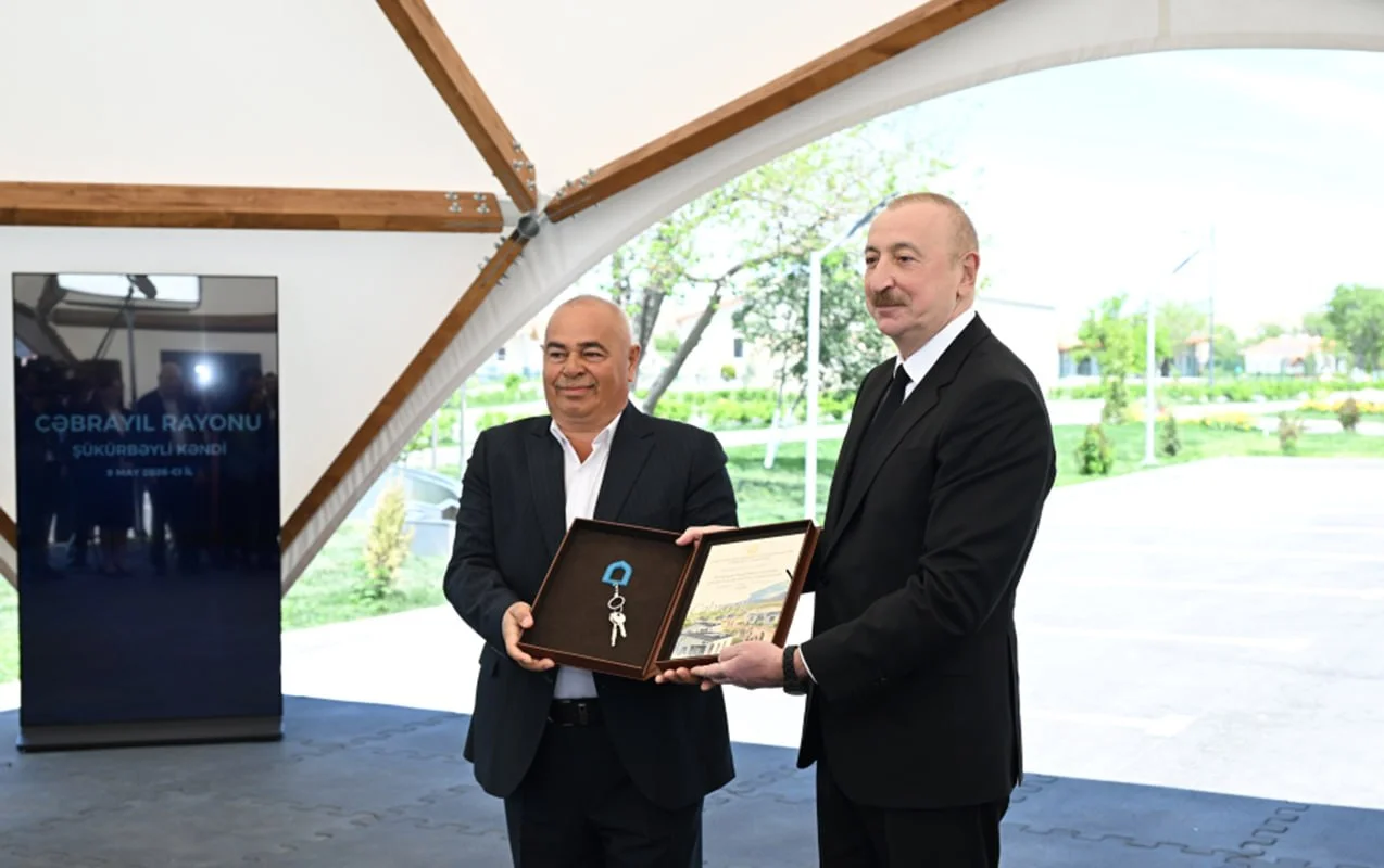 Cəbrayıl sakininin toy günündə Prezident İlham Əliyevlə səmimi dialoqu