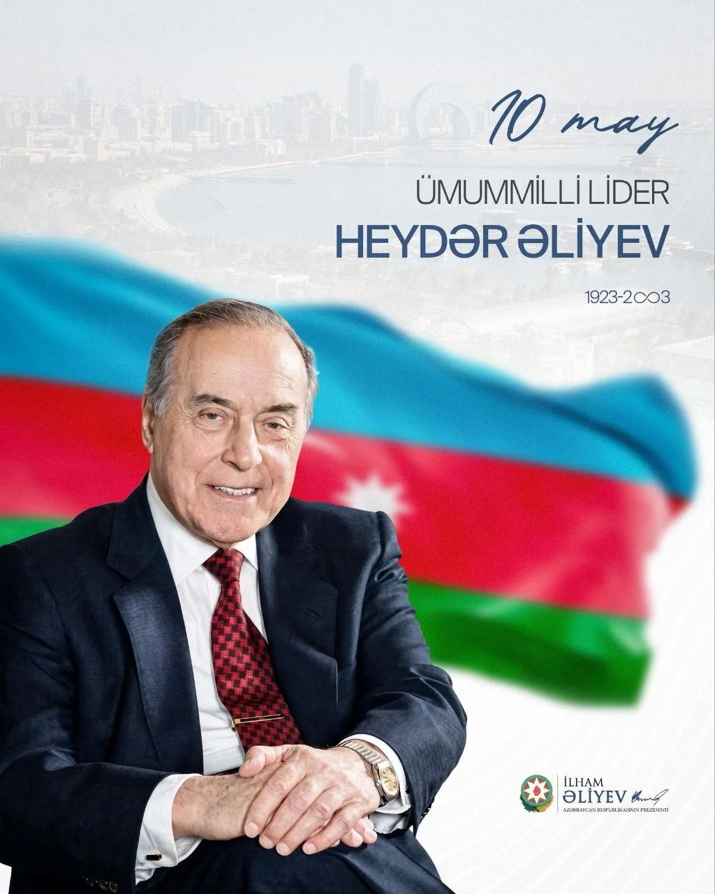 Prezident İlham Əliyev Ümummilli Lider Heydər Əliyevin 103-cü ildönümü ilə bağlı paylaşım edib