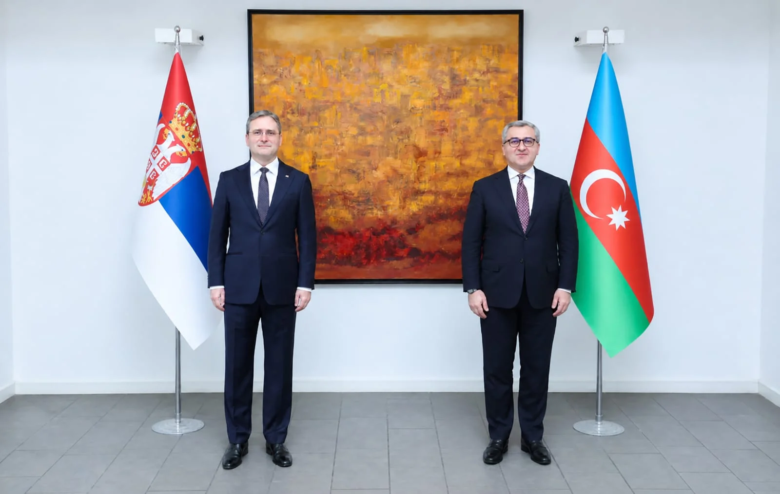 Serbiya ilə investisiya və ticarət əməkdaşlığının gücləndirilməsi müzakirə olunub