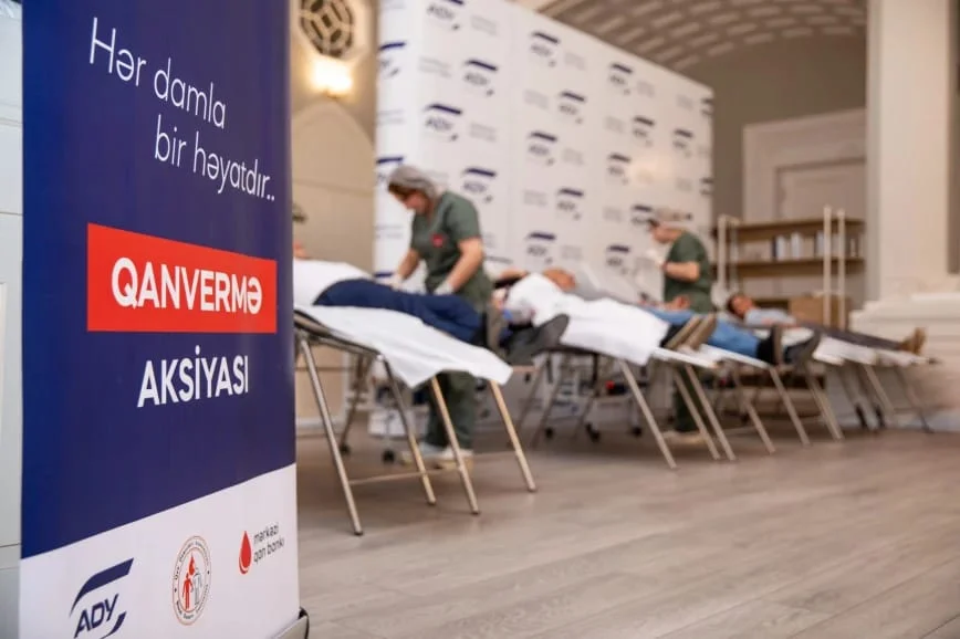 ADY-də qanvermə aksiyası keçirilib