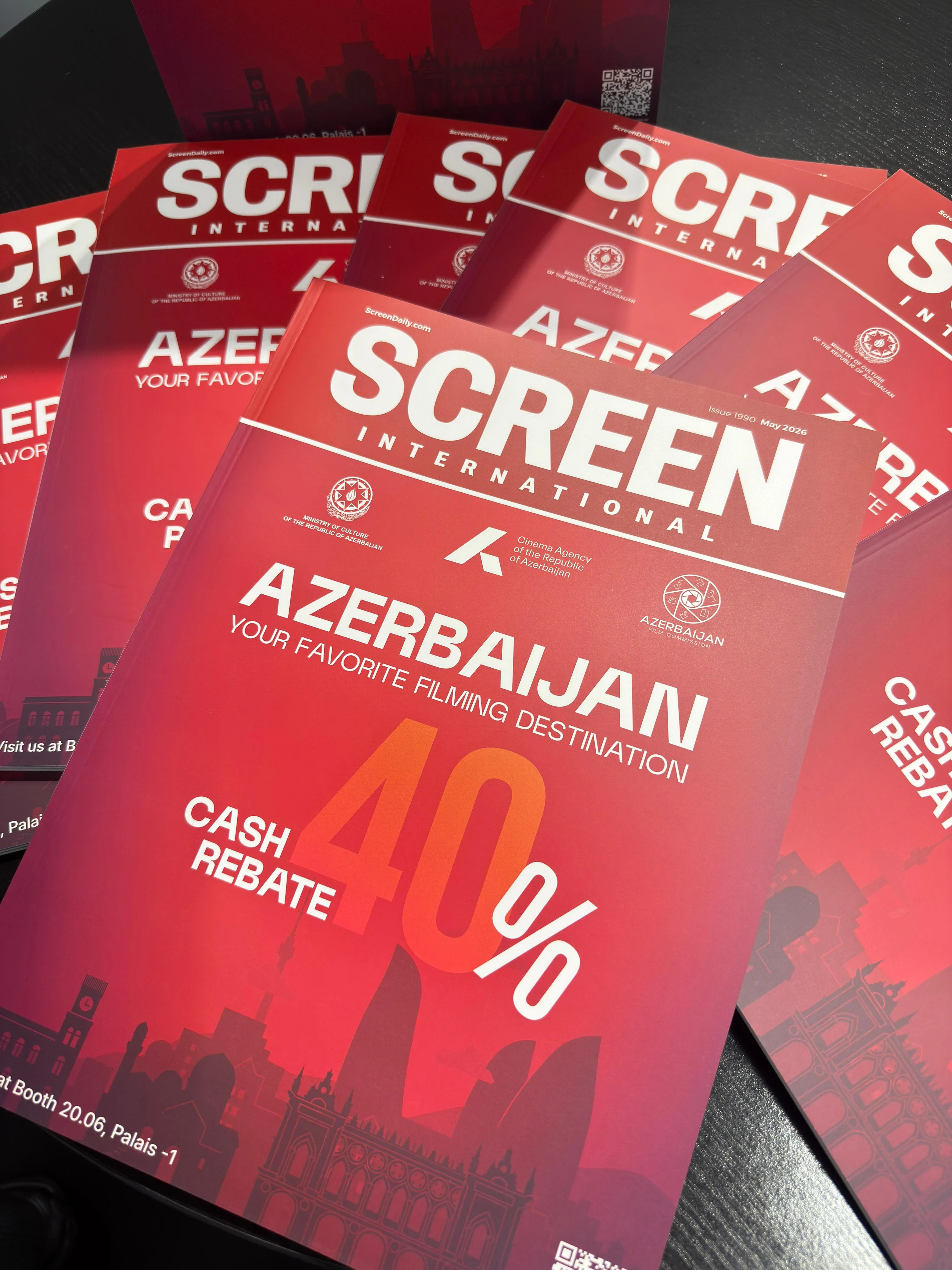 “Screen International” jurnalının may buraxılışının üz qabığı Azərbaycana həsr olunub