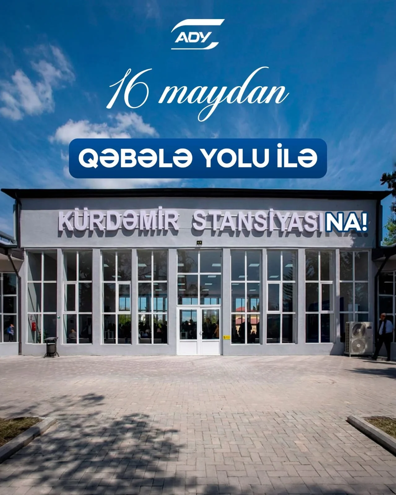 Qəbələ yolunda yeni dayanacaq - Kürdəmir!