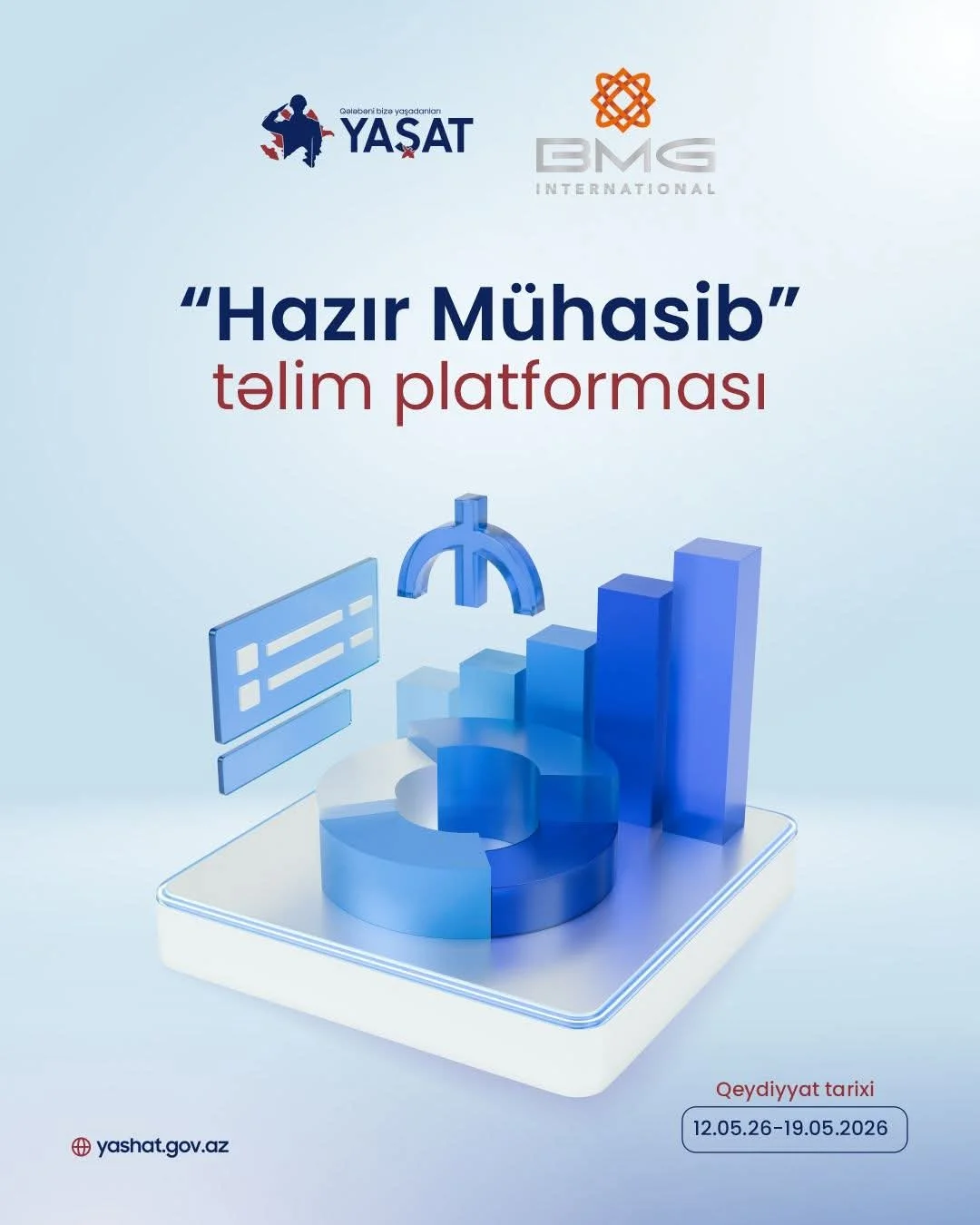 Şəhid ailə üzvləri və müharibə əlilləri üçün yeni təlim proqramına qeydiyyat başladı