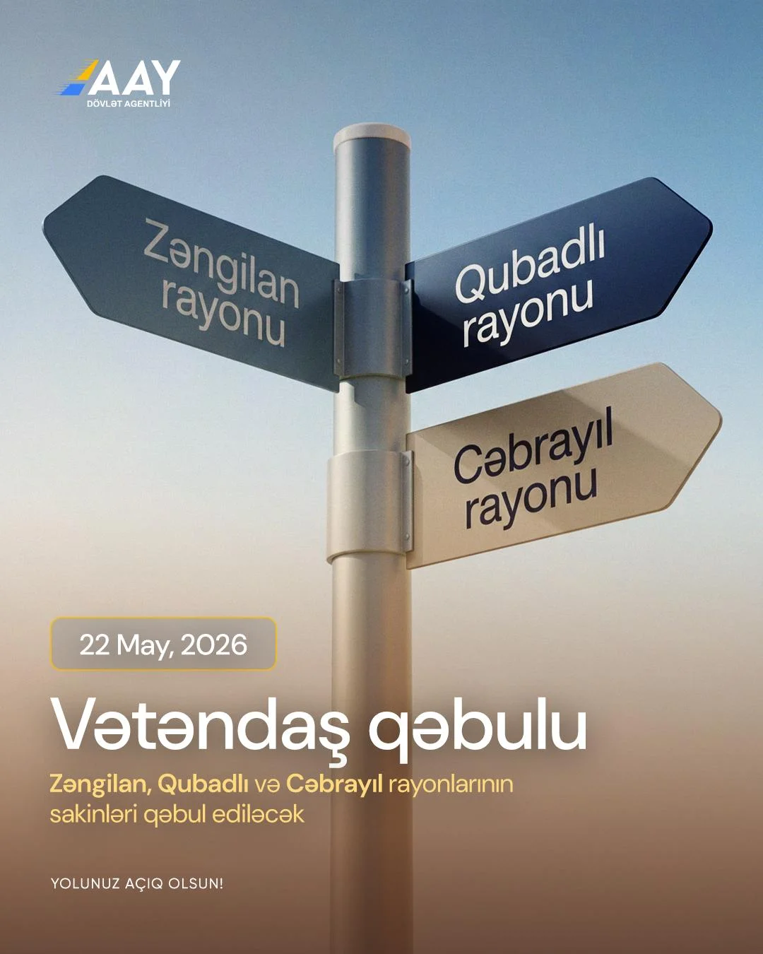 İdarə Heyətinin sədri Vüsal Nəsirli Zəngilan rayonunda vətəndaşları qəbul edəcək