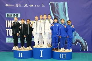 İdman gimnastikası üzrə AGF Trophy beynəlxalq turnirinə start verilib