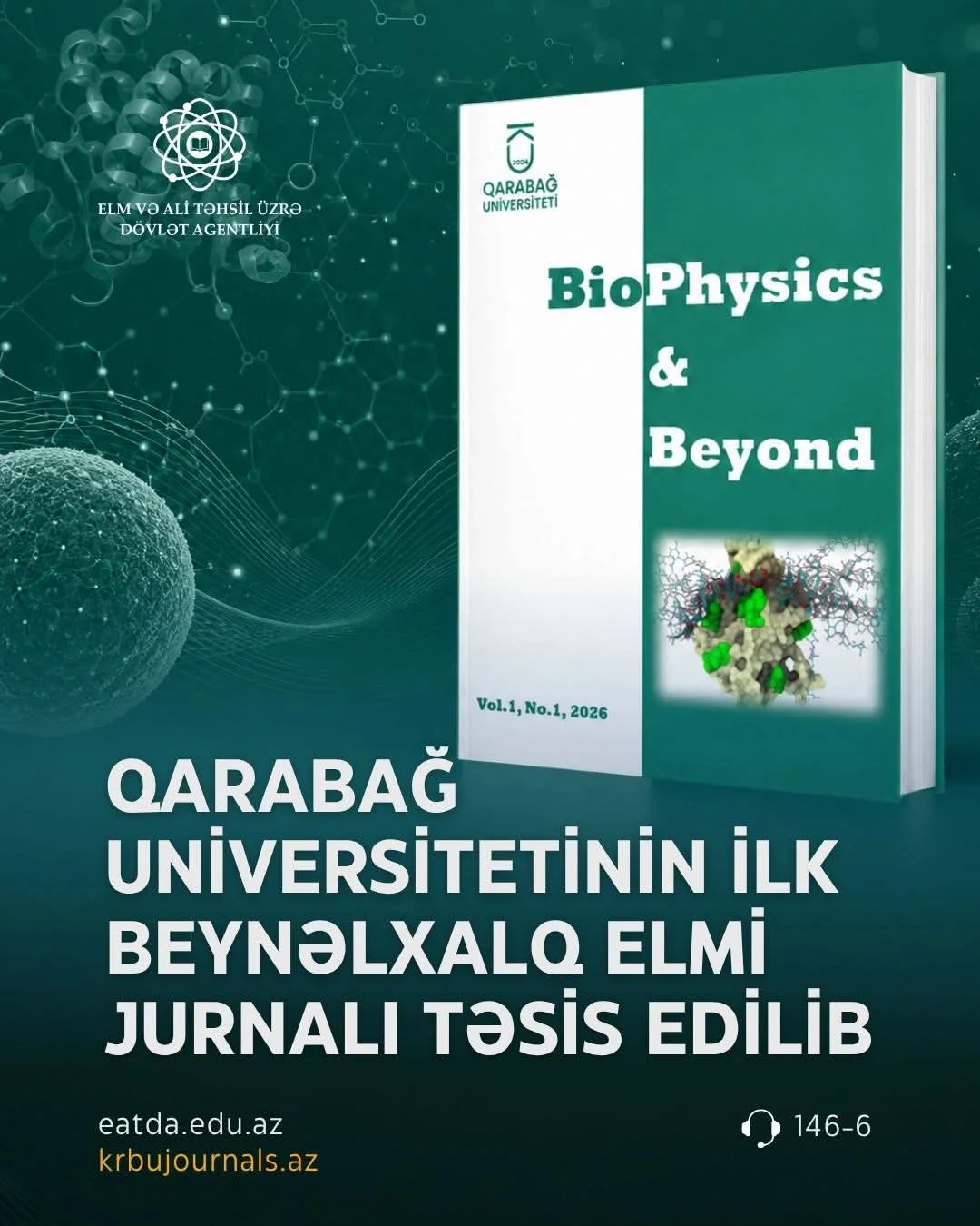 Qarabağ Universitetinin ilk beynəlxalq elmi jurnalı təsis edilib