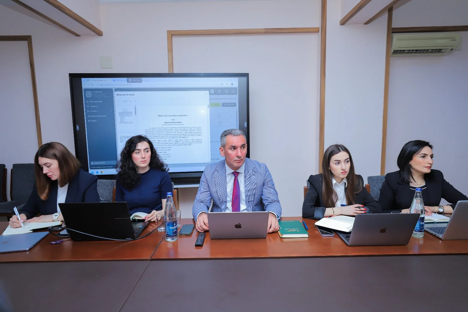Naxçıvanda “e-müqavilə” altsistemi üzrə təlimlər keçirilib