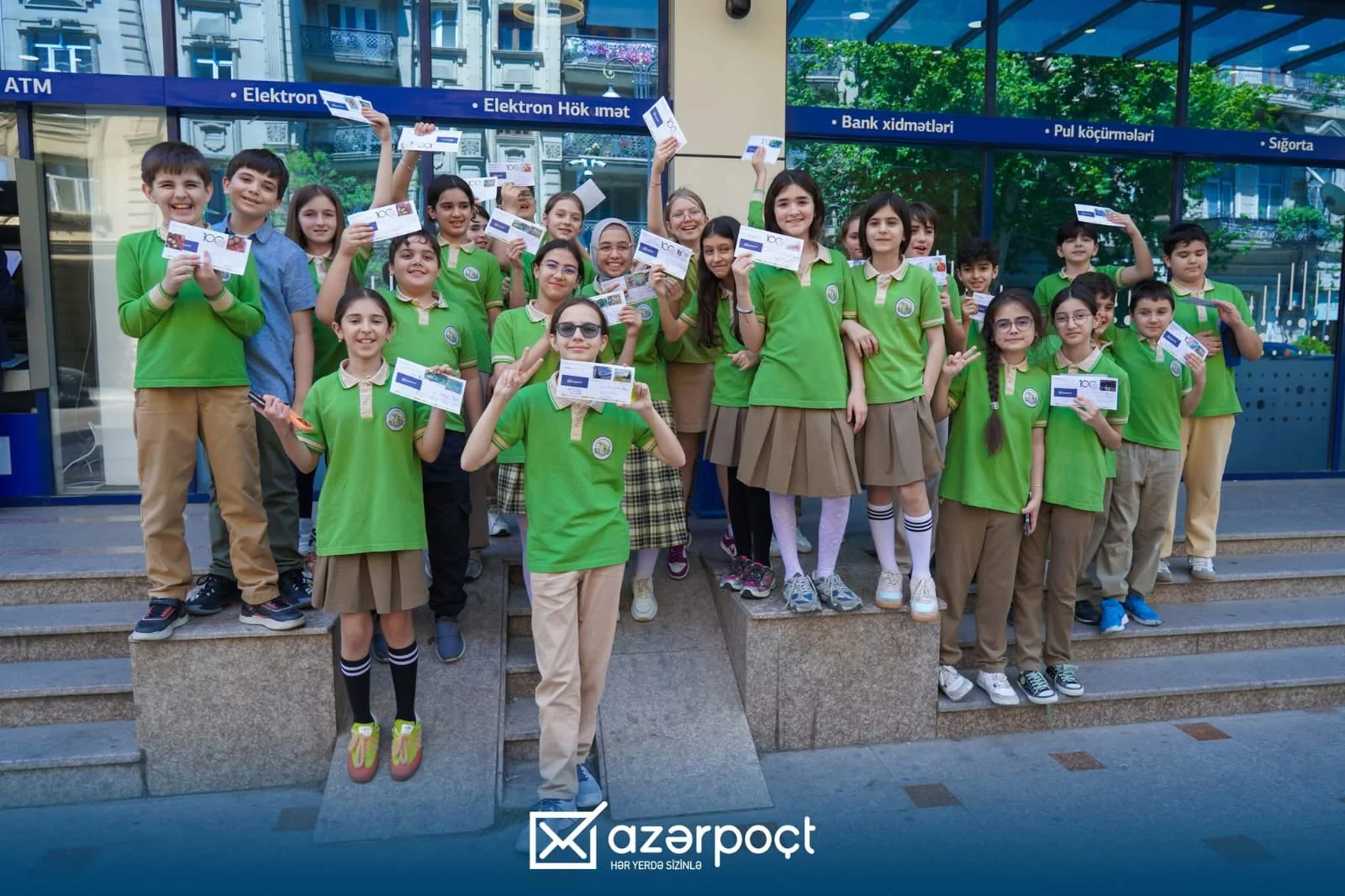 “Azərpoçt” MMC-nin Mərkəzi Poçt Şöbəsinə məktəblilərin növbəti ekskursiyası təşkil olunub.