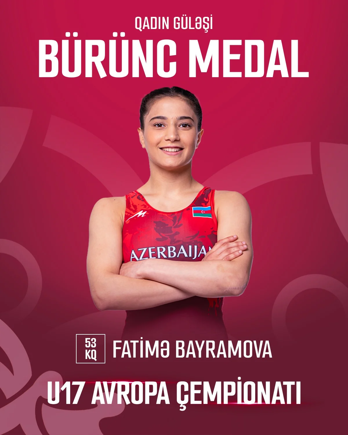 Fatimə Bayramova Avropa üçüncüsü oldu