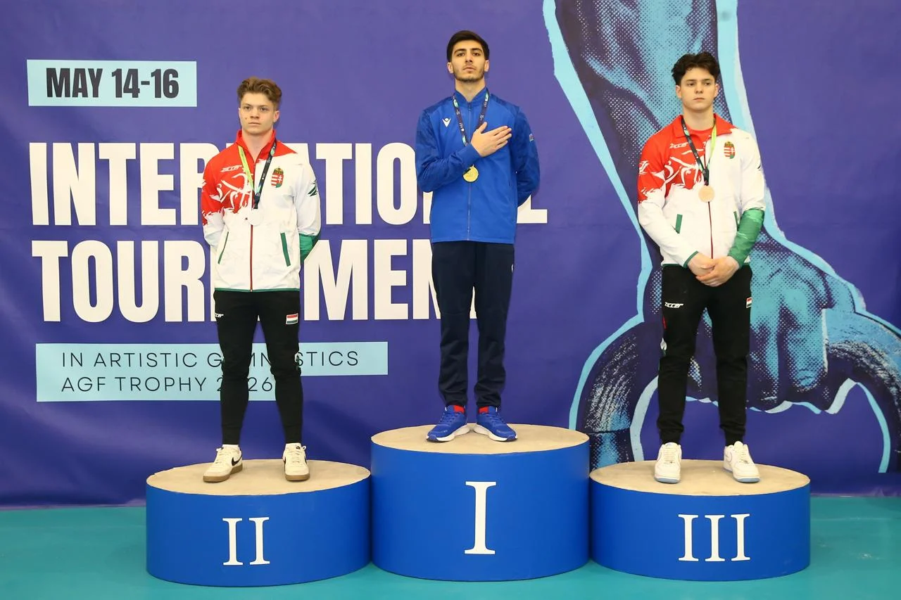 Azərbaycan gimnastları beynəlxalq turniri 16 medalla başa vurublar