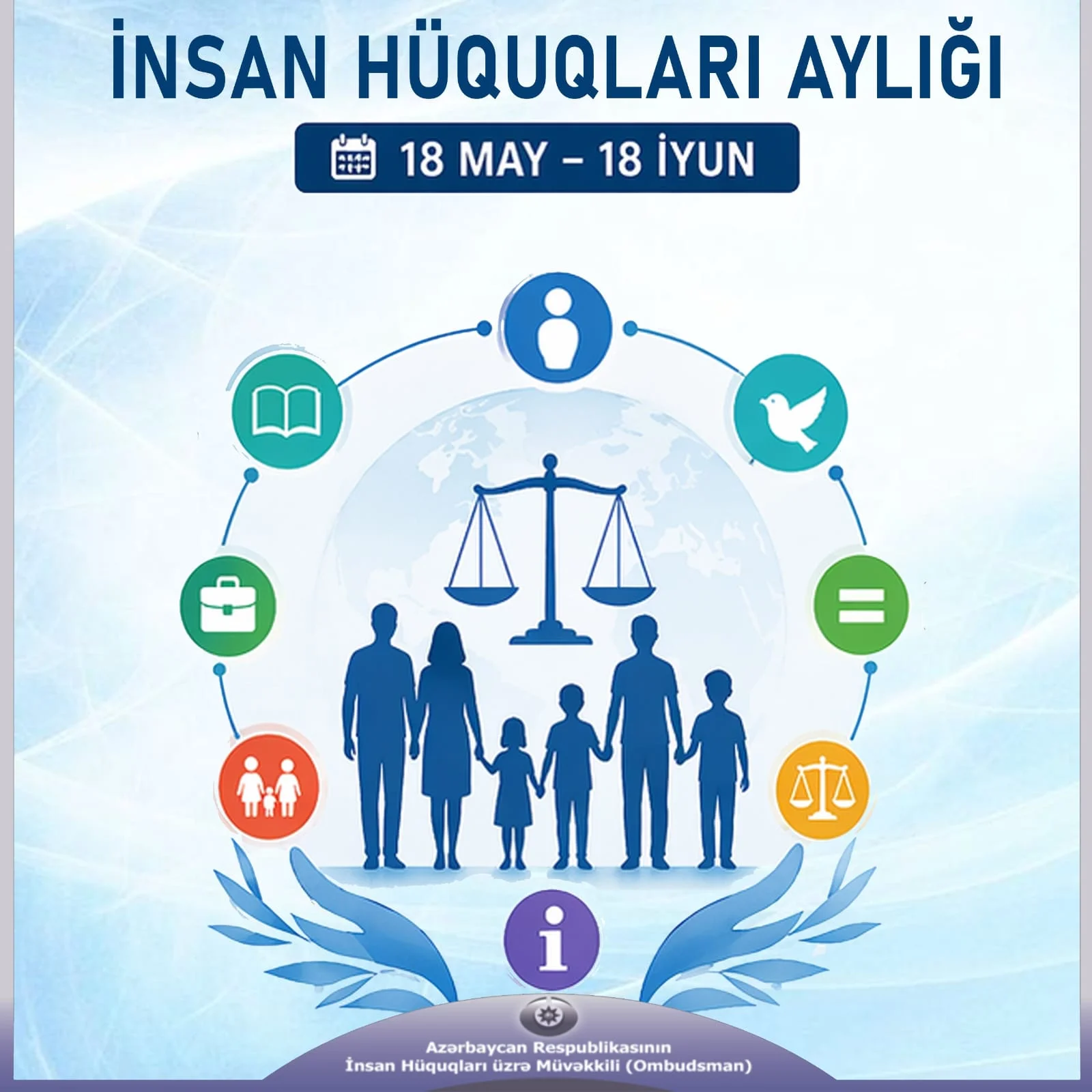 Azərbaycan Respublikasının İnsan Hüquqları üzrə Müvəkkilinin (Ombudsmanın) “İnsan Hüquqları Aylığı”nın elan olunması ilə bağlı M Ü R A C İ Ə T İ