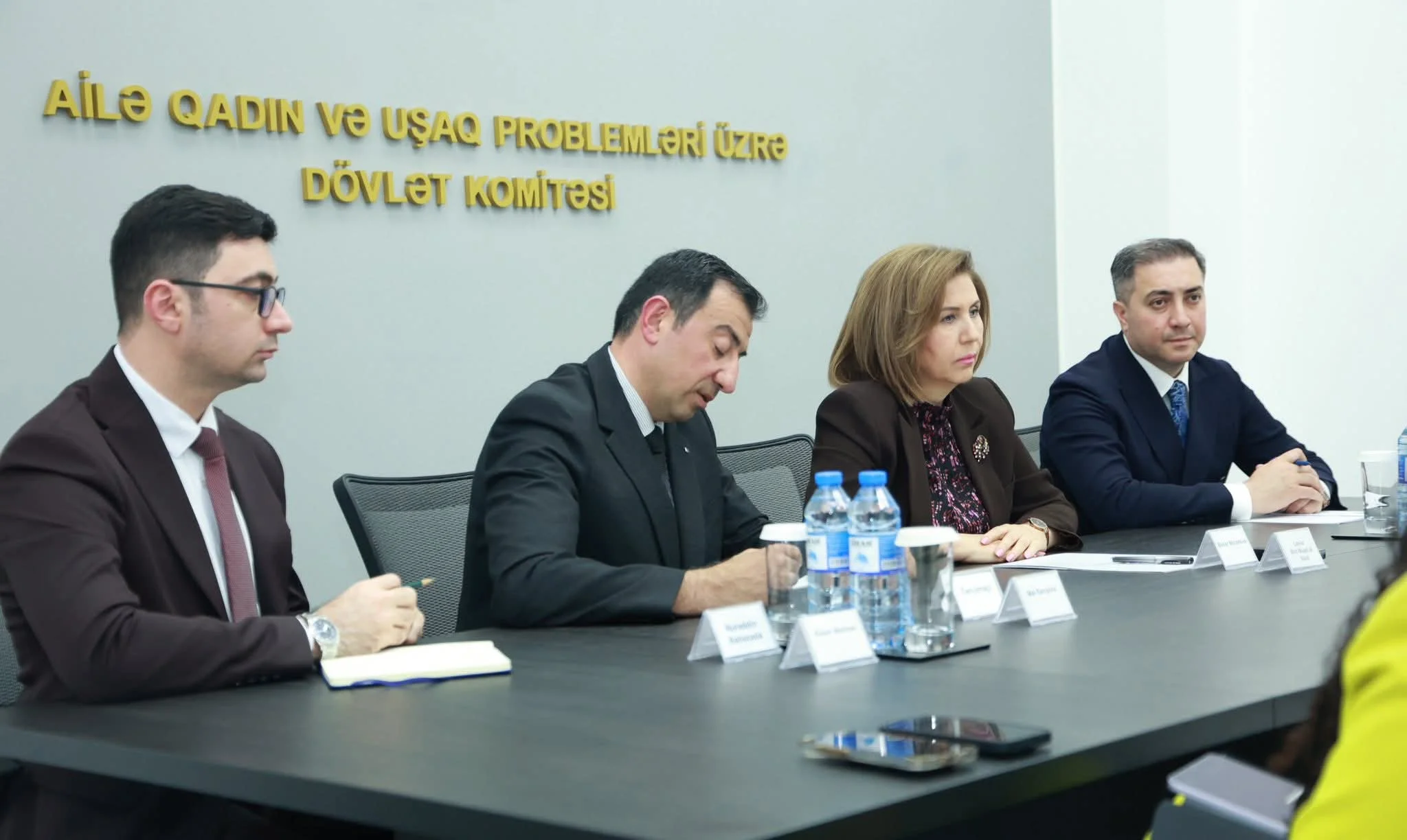 Bahar Muradova ƏL Valid Xeyriyyə Təşkilatının Baş katibi ilə görüşüb