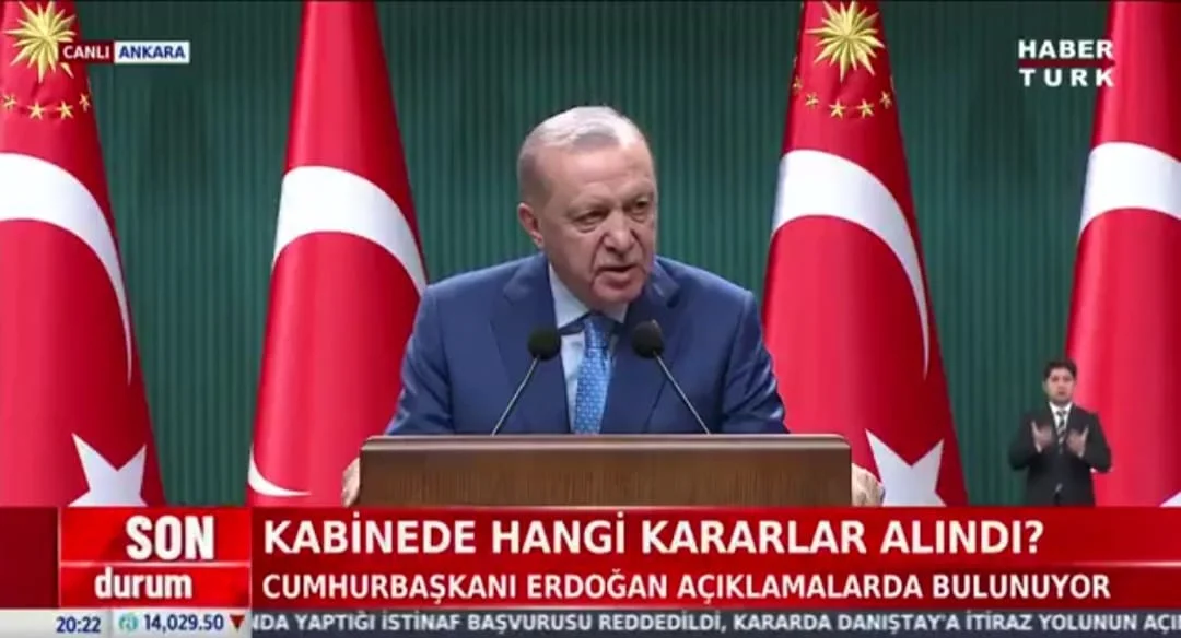 Ərdoğan: “Qlobal böhran sunami effekti yaradıb”