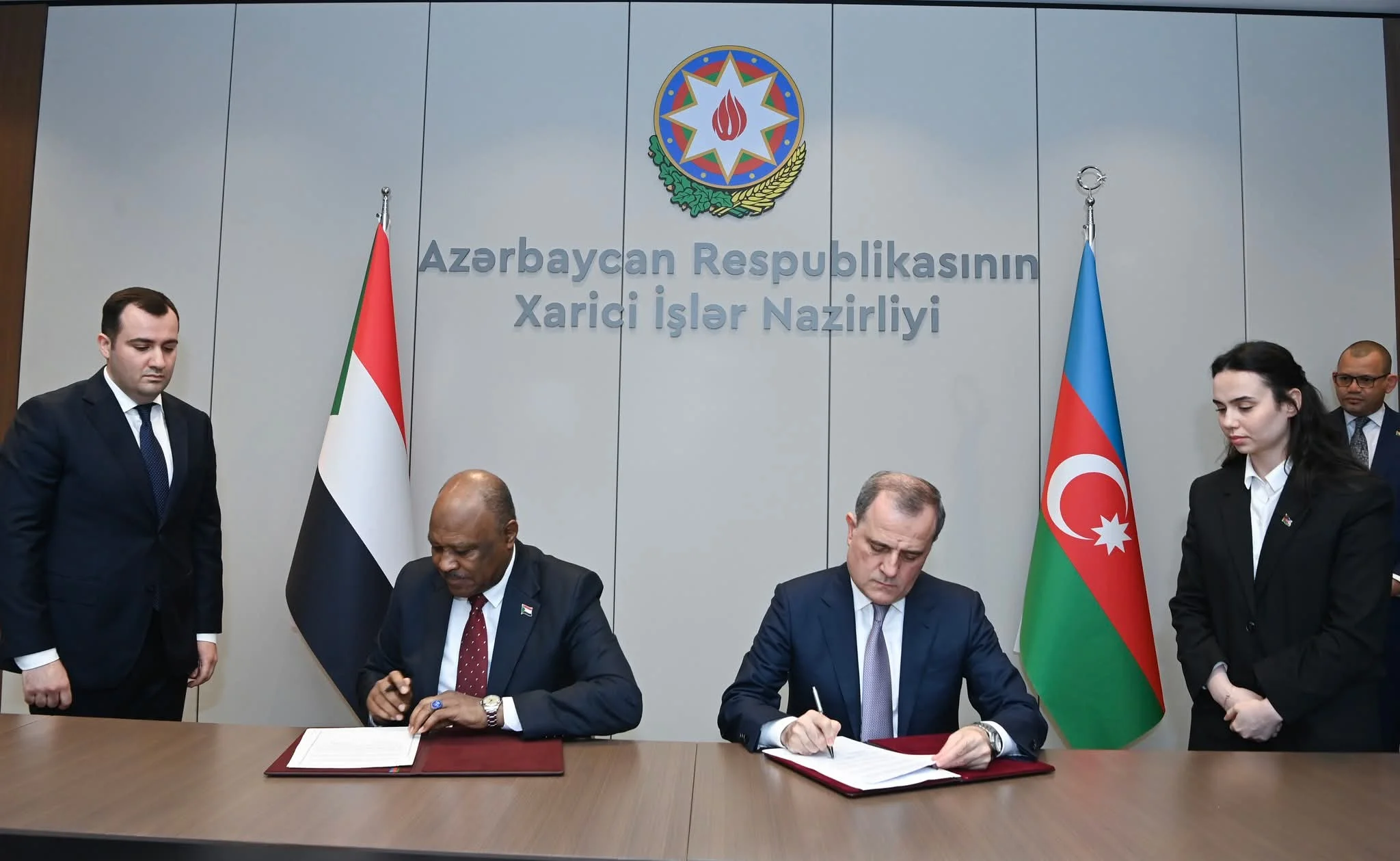 Azərbaycan və Sudan arasında diplomatik pasportlar üçün vizasız rejim haqqında saziş imzalanıb
