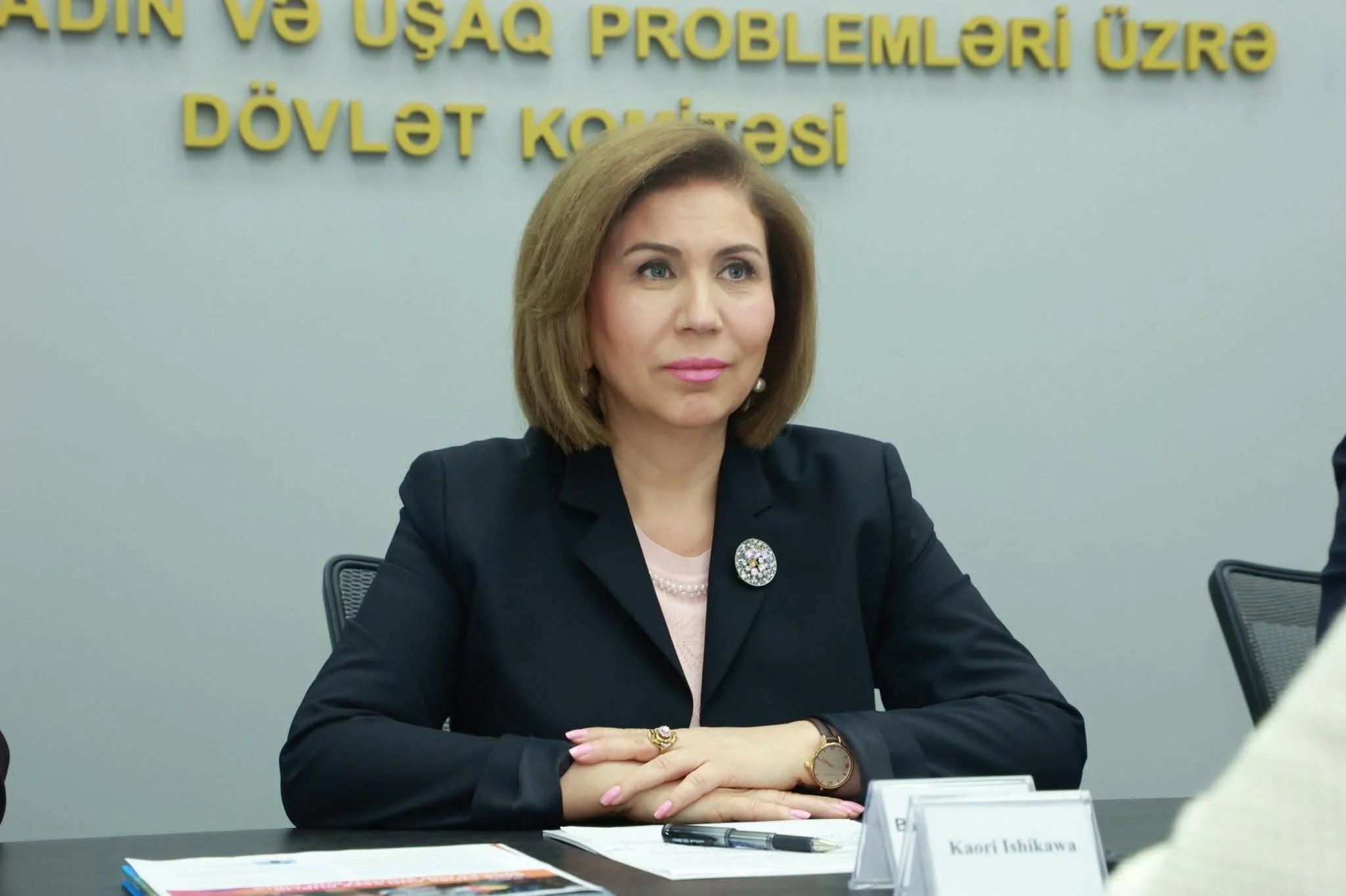 Bahar Muradova BMT-nin Qadınlar üzrə Agentliyinin nümayəndəsi ilə əməkdaşlıq perspektivlərini müzakirə edib