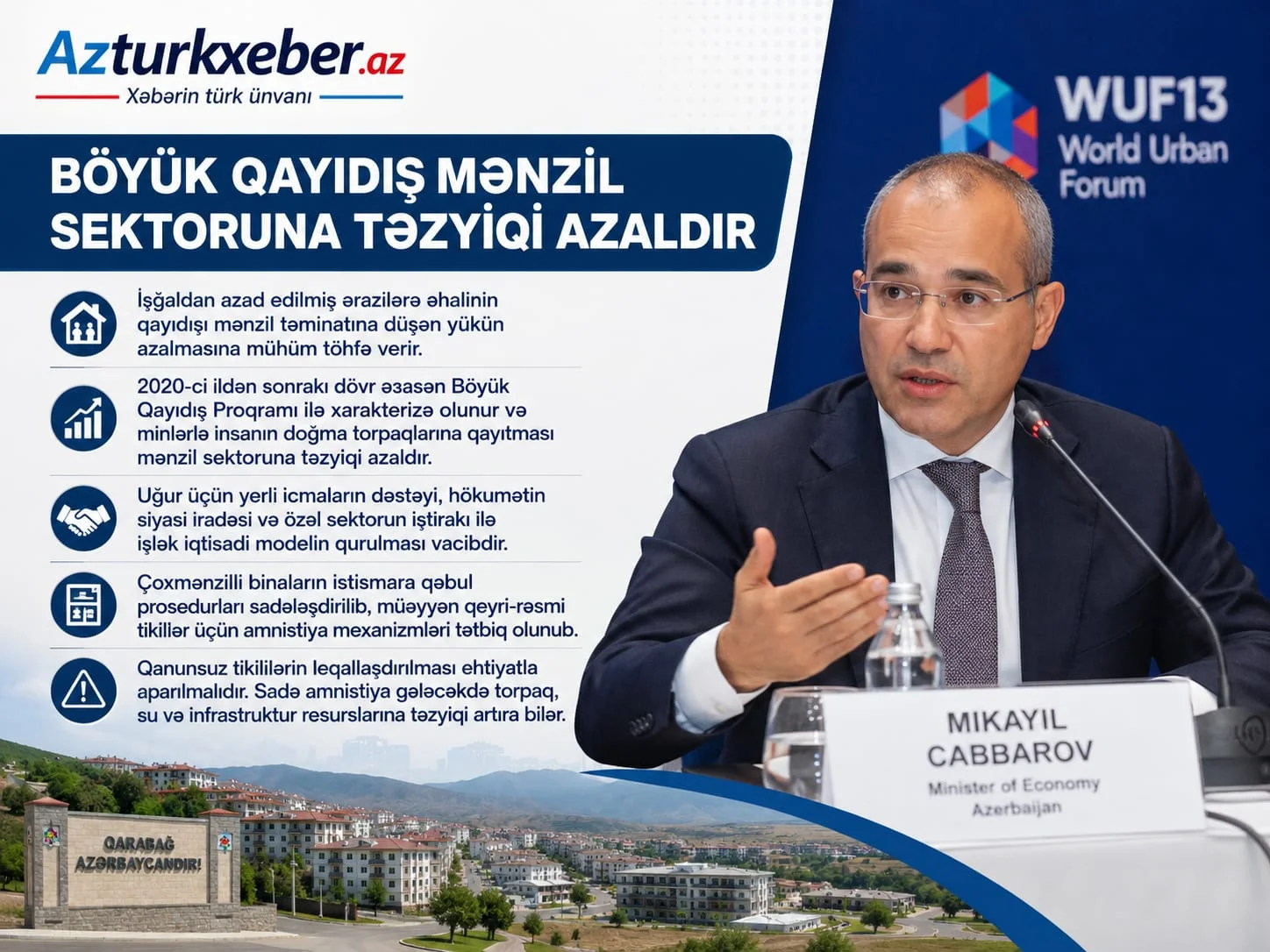 Böyük Qayıdış mənzil sektoruna düşən yükü azaldır