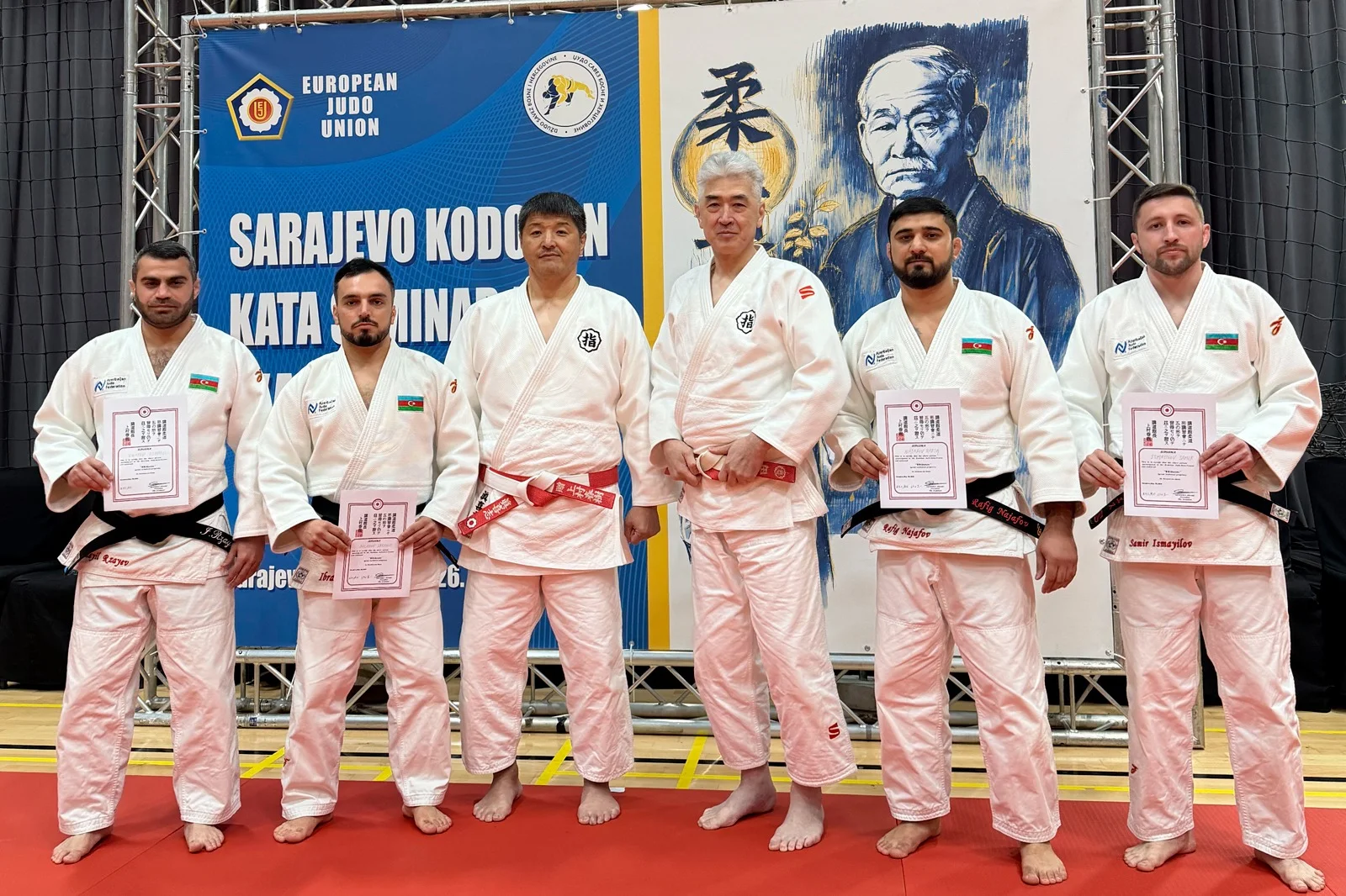 Azərbaycanlı kata mütəxəssisləri Kodokan seminarında uğur qazanıblar