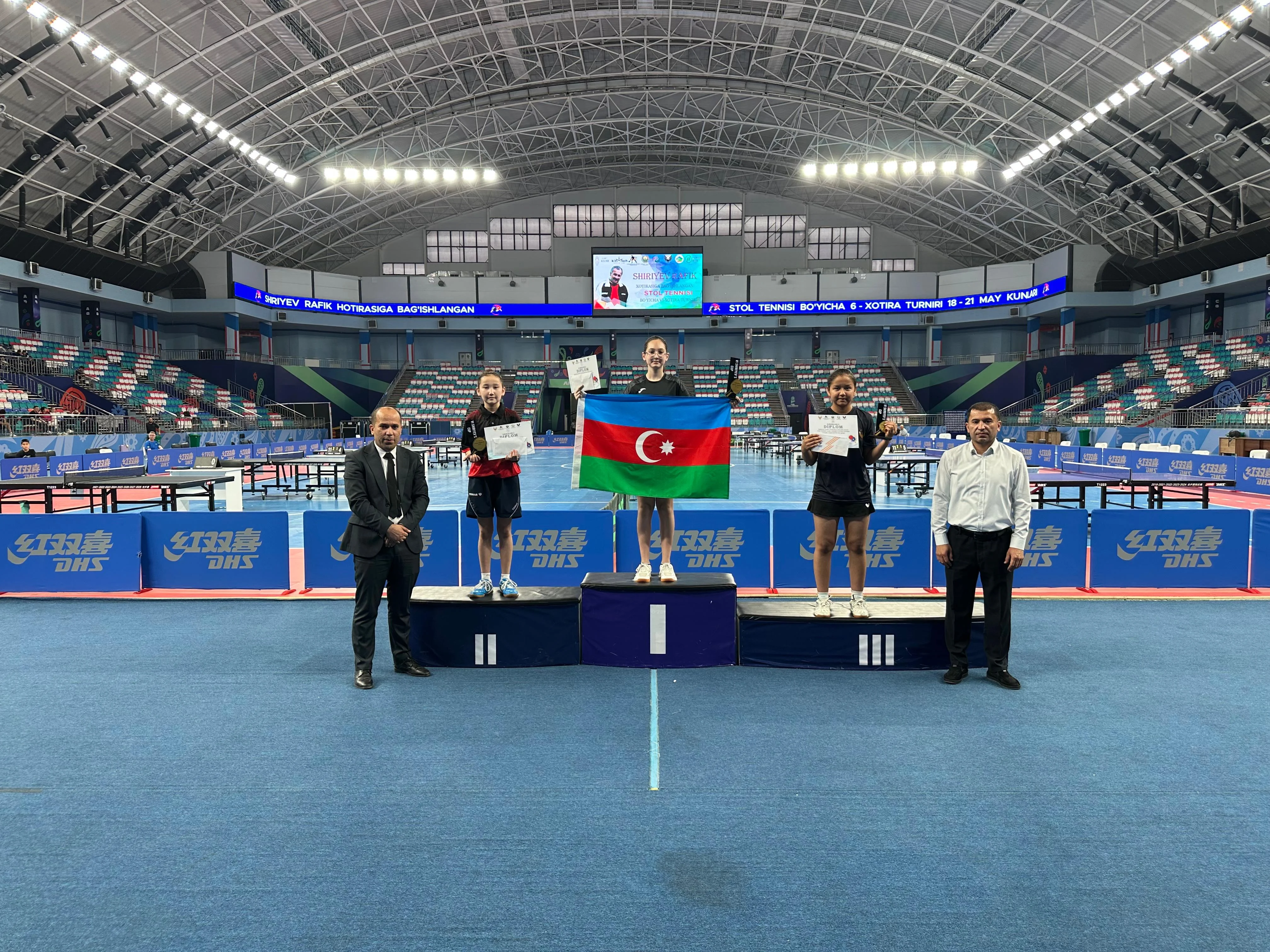 Stolüstü tennisçilər Özbəkistandan 7 mükafatla qayıdırlar
