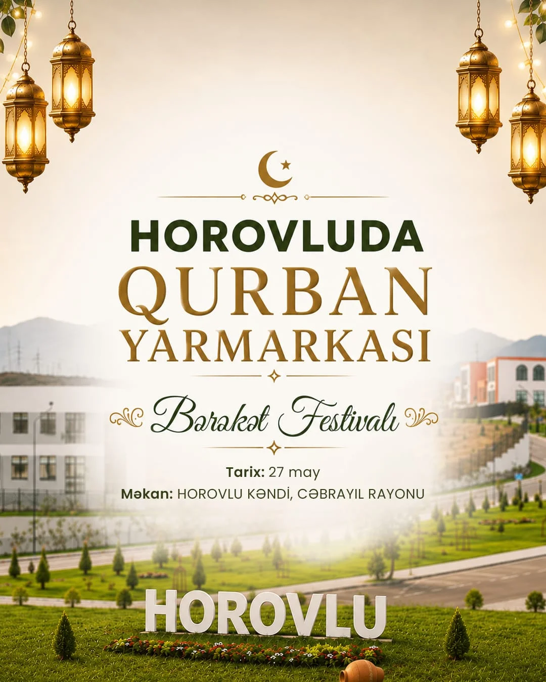 Cəbrayılda “Qurban Yarmarkası – Bərəkət Festivalı” keçiriləcək