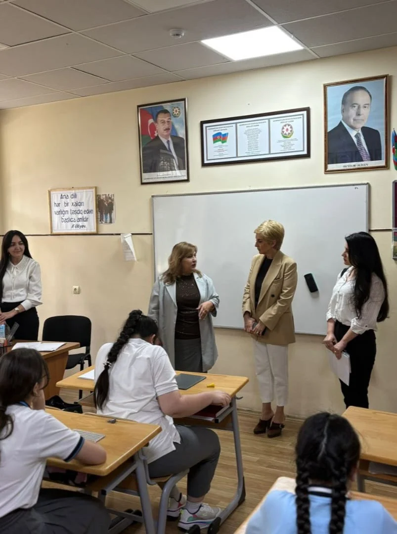 “İnsan Hüquqları Aylığı” çərçivəsində 5 nömrəli respublika xüsusi internat məktəbində monitorinq həyata keçirilib