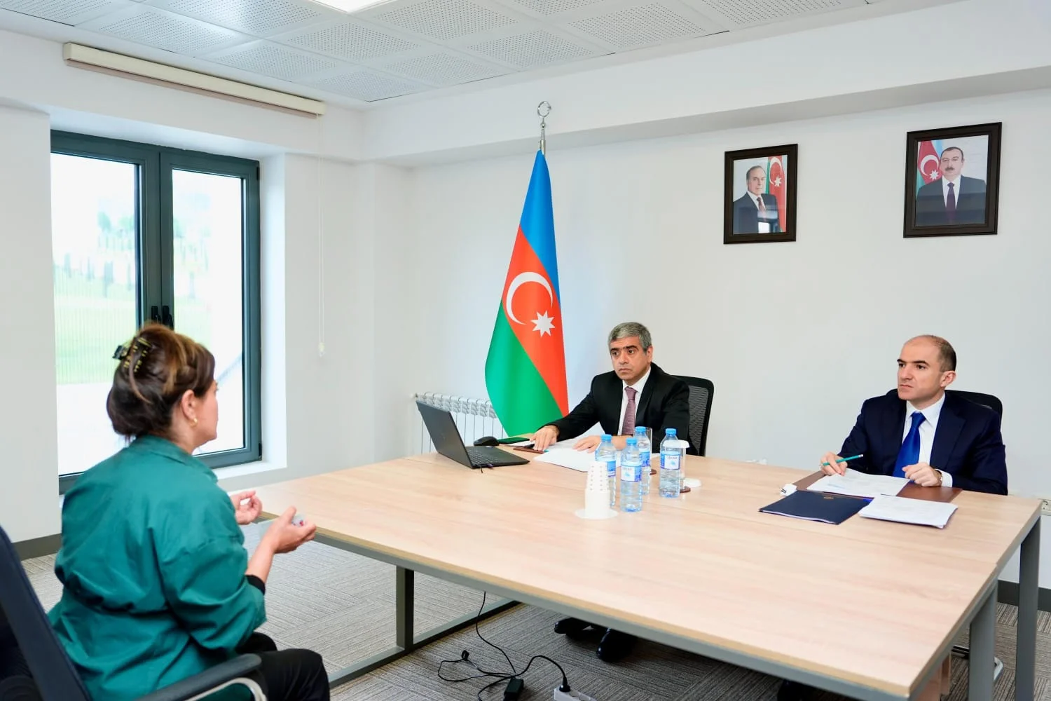 Nazir Anar Əliyev Xankəndidə vətəndaşları qəbul edib