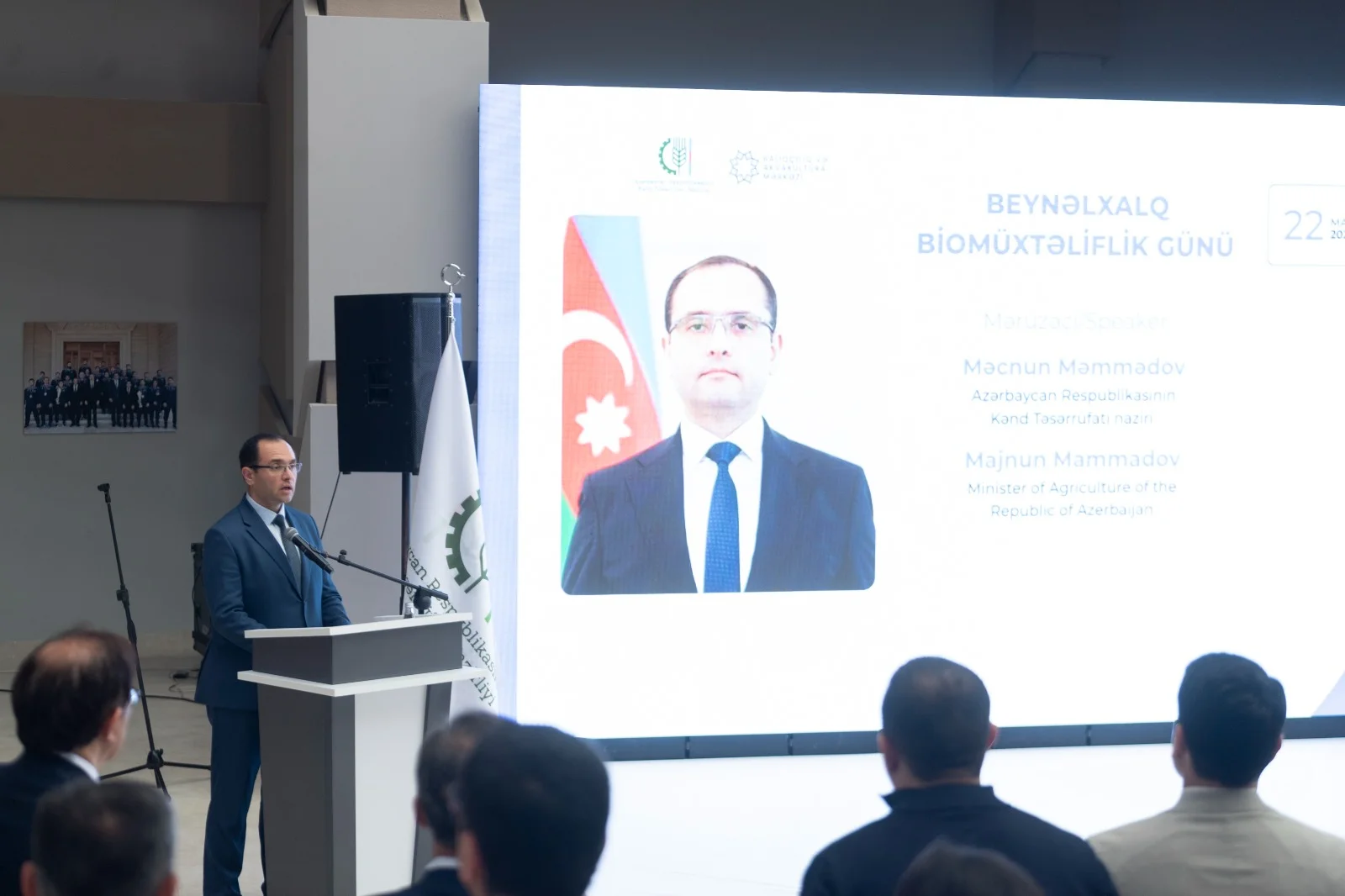 Beynəlxalq Bioloji Müxtəliflik Günü münasibətilə Neftçalada Xəzər dənizinə nərə cinsli balıq körpələri buraxılıb