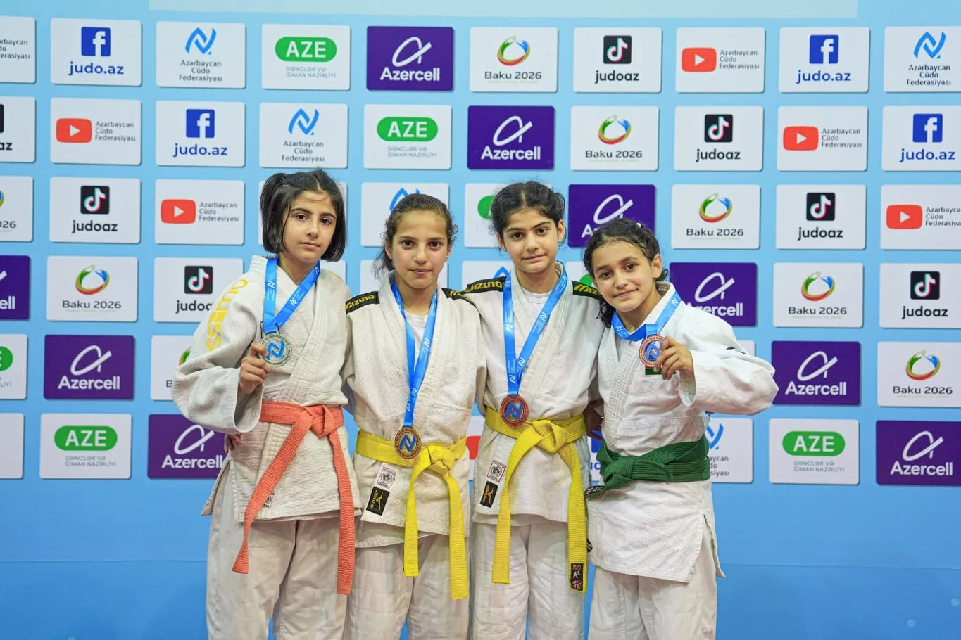 Cüdo üzrə U-14 yeniyetmələr arasında Liqa yarışının III turu start götürüb