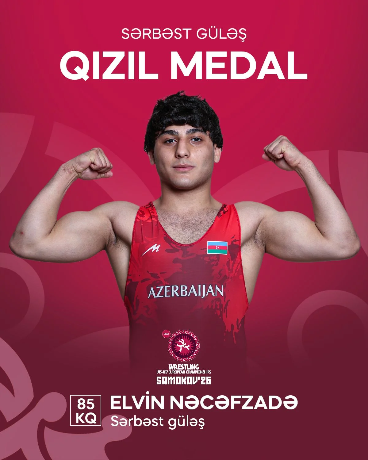 Elvin Avropa çempionu, Gülay ikinci oldu
