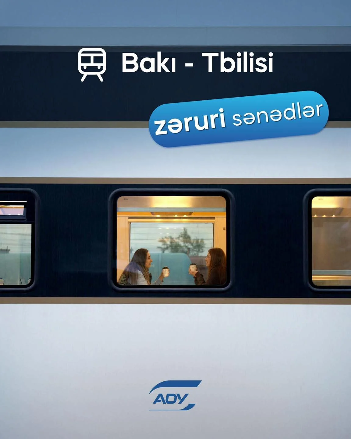 Bakı–Tbilisi qatar reysi ilə səfər edəcək sərnişinlərin nəzərinə