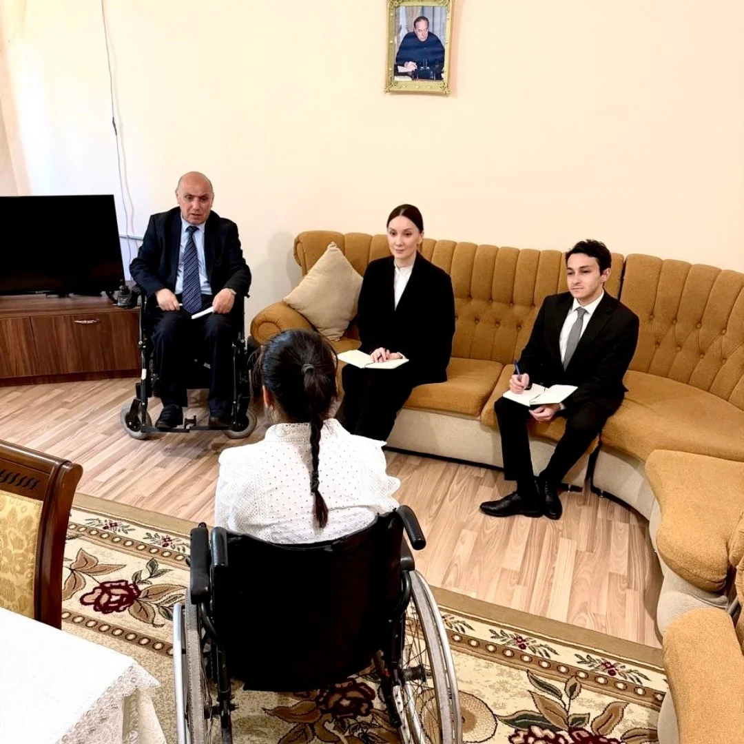 Əlilliyi olan şəxslərin hüquqlarının təmini vəziyyətinin öyrənilməsi məqsədilə başçəkmə həyata keçirilib