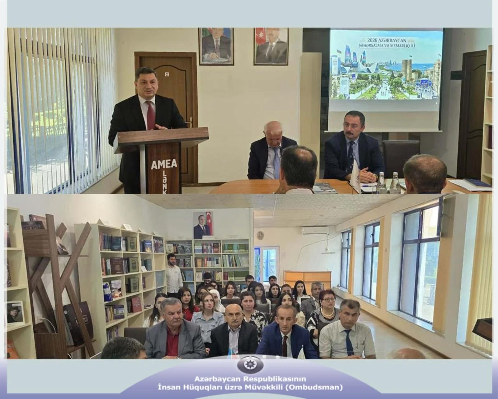 “Şəhərsalma və Memarlıq İli” çərçivəsində elmi seminar keçirilib