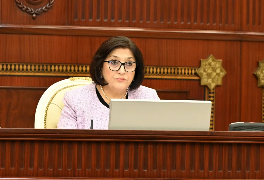 Milli Məclisin sədri Sahibə Qafarovanın parlamentin 26 may 2026-cı il tarixli plenar iclasında giriş nitqi