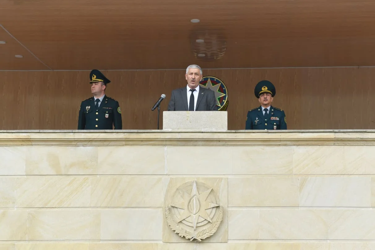 Gənc əsgərlərin andiçmə mərasimi keçirilmişdir