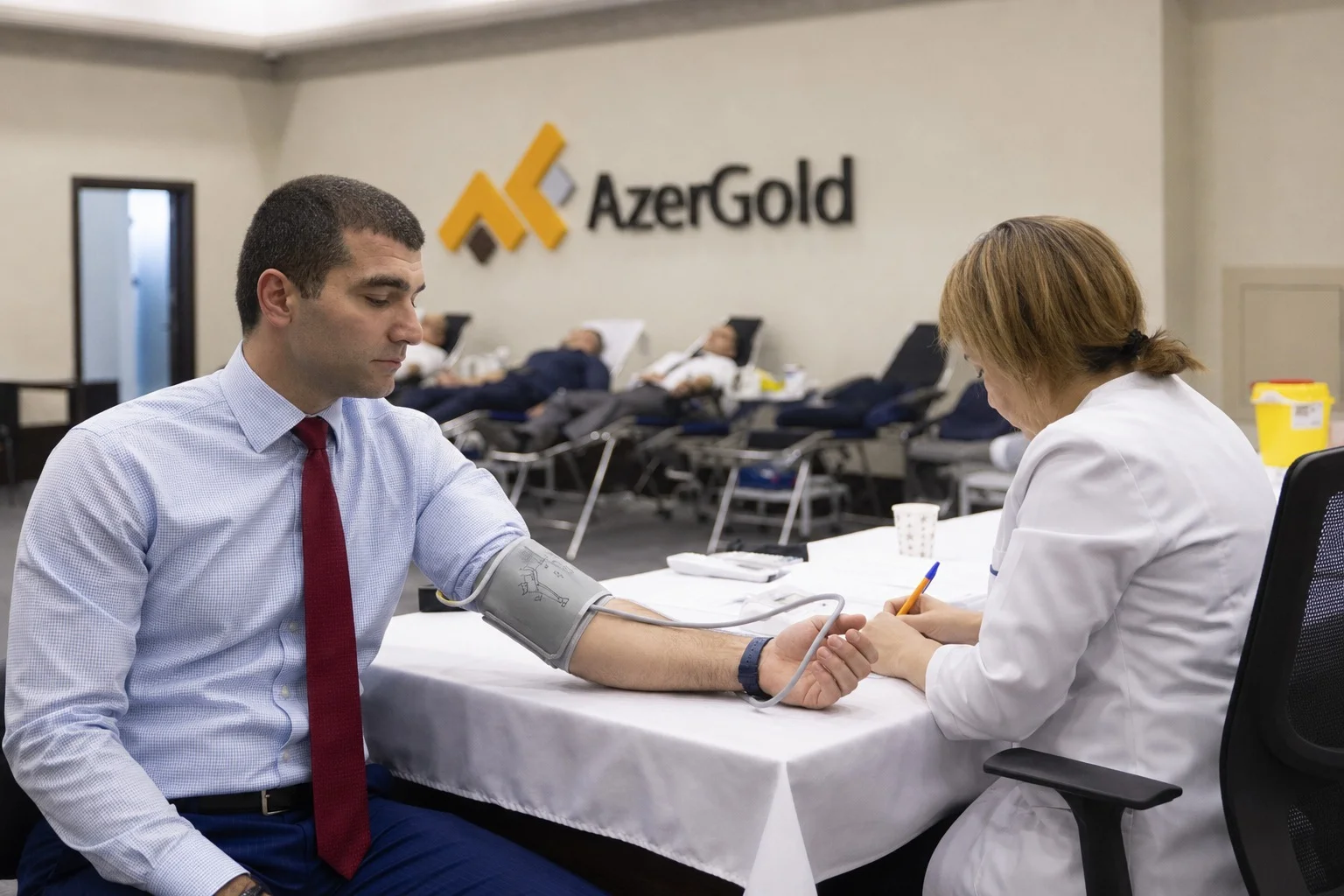 “AzerGold” QSC-də ənənəvi qanvermə aksiyası keçirilib