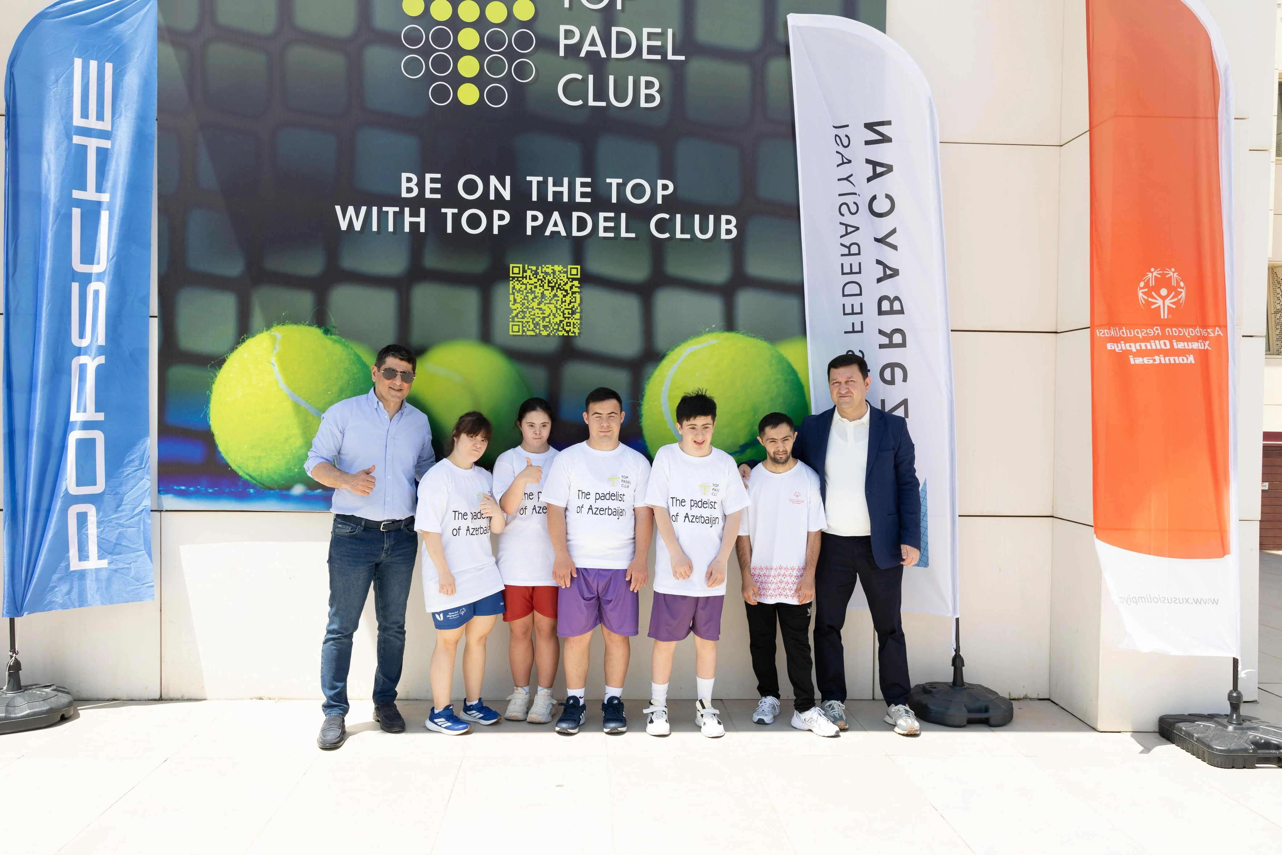 Xüsusi olimpiya idmançıları üçün padel tədbiri keçirilib