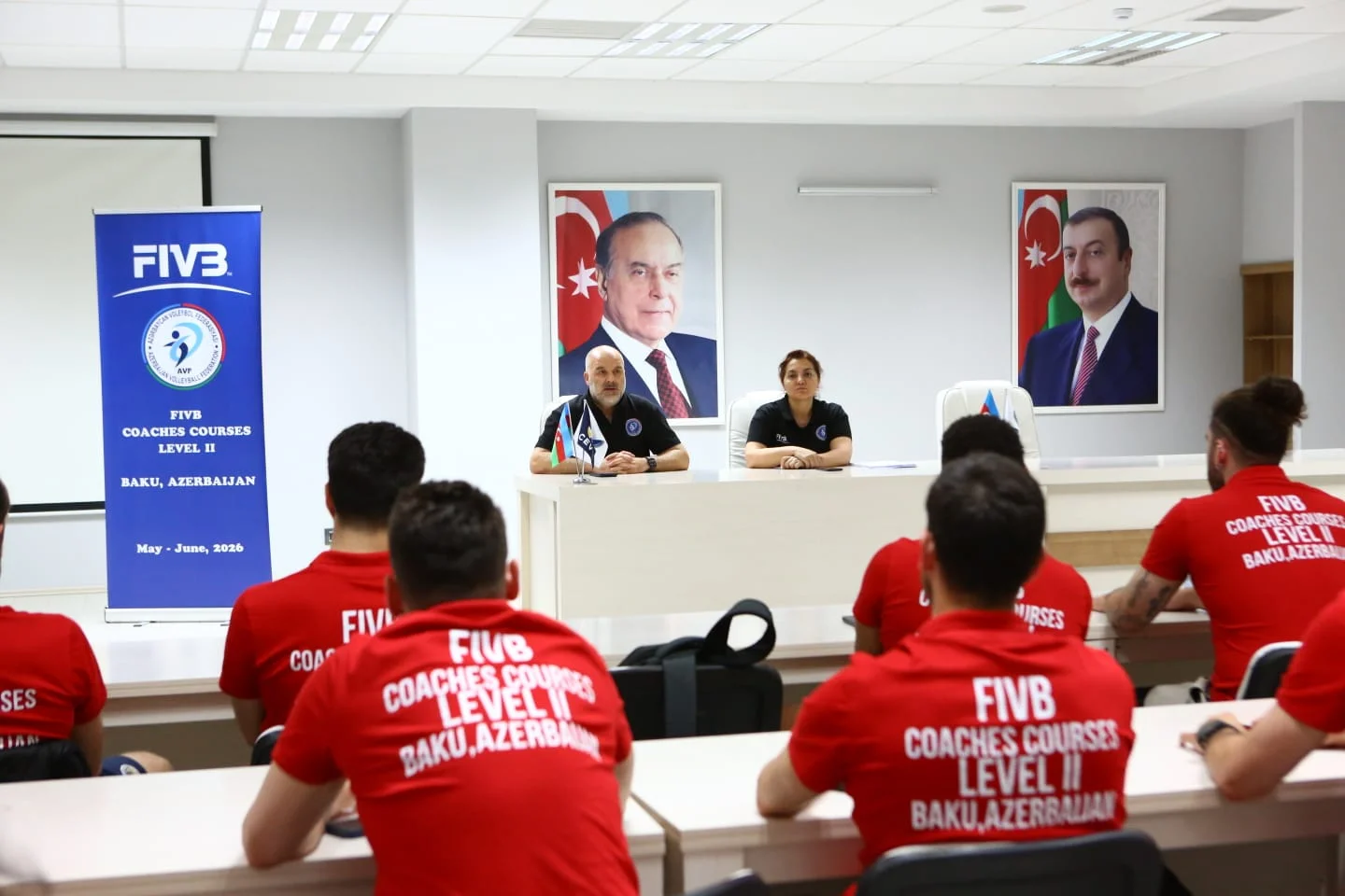 Bakıda FIVB-nin Level-2 məşqçi seminarının ilk mərhələsi başa çatdı