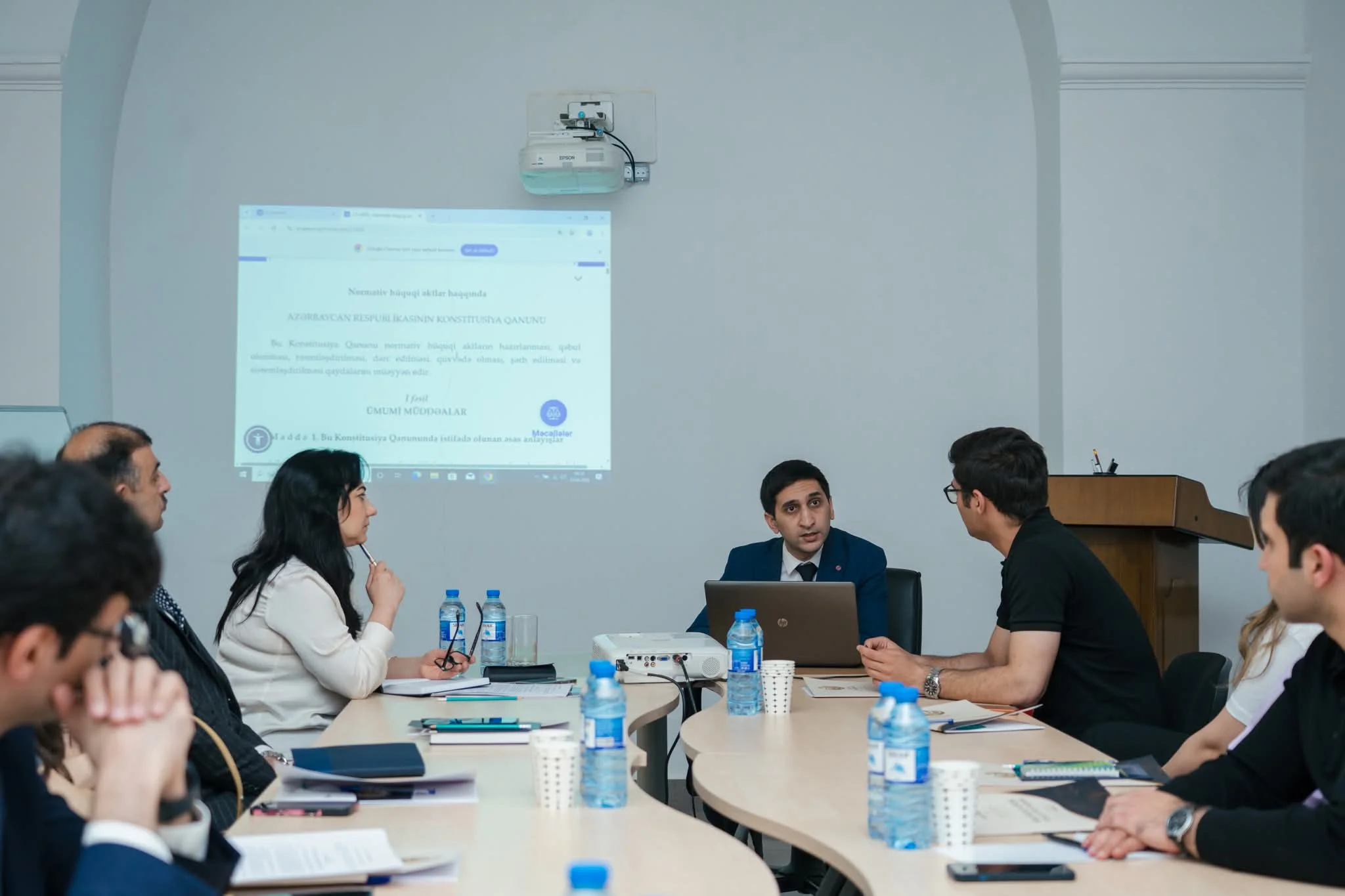 Ədliyyə Akademiyasında dövlət qulluqçuları üçün ixtisasartırma təlimləri keçirilir