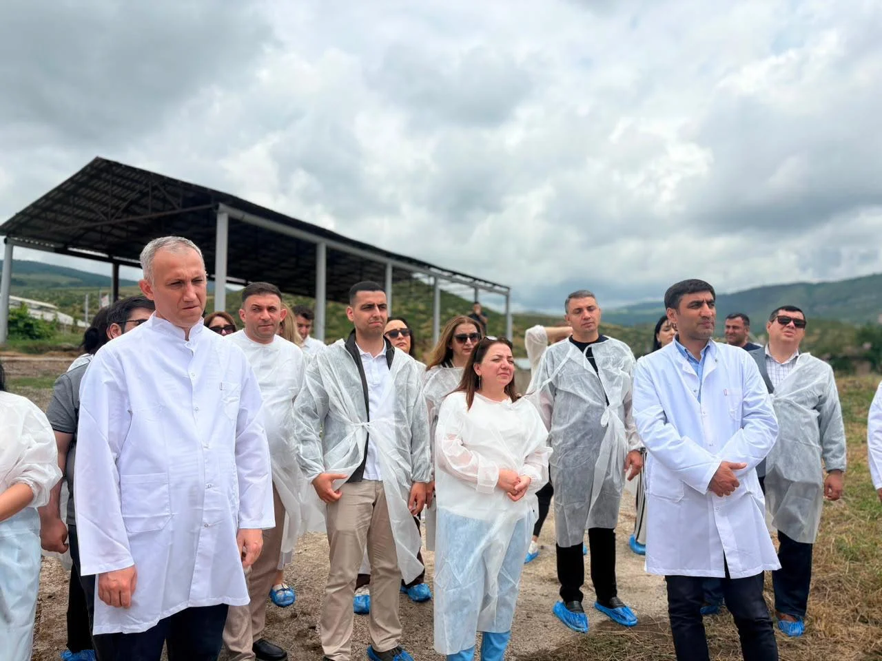Aqrar Xidmətlər Agentliyinin əməkdaşları Xocalıda damazlıq heyvandarlıq kompleksi ilə tanış olublar