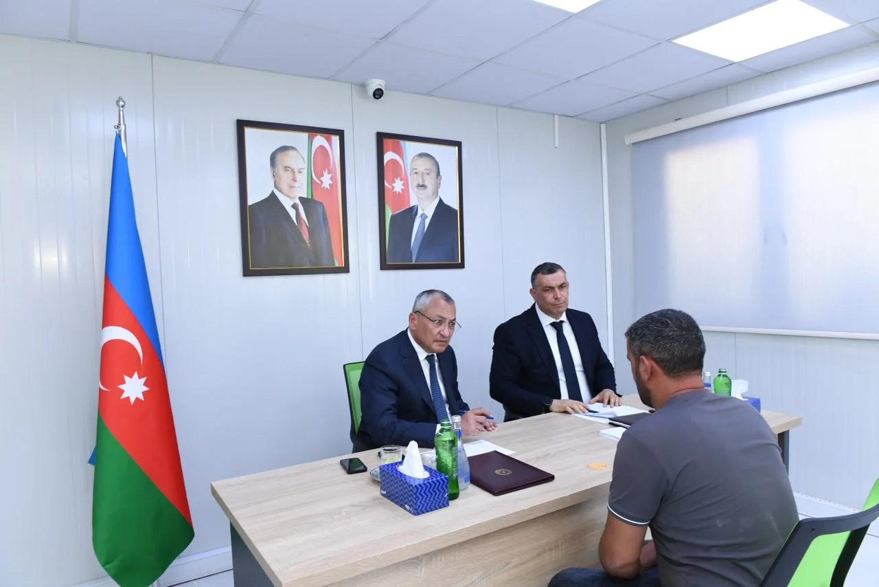 Kəlbəcər rayonunda keçmiş məcburi köçkünlərin müraciətləri dinlənilib