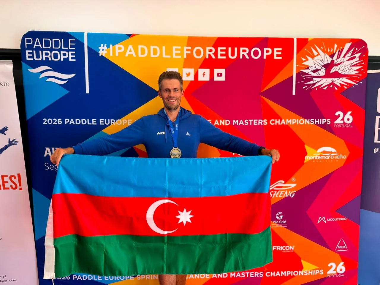 Kanoeçimiz Masters kateqoriyasında Avropa çempionu olub