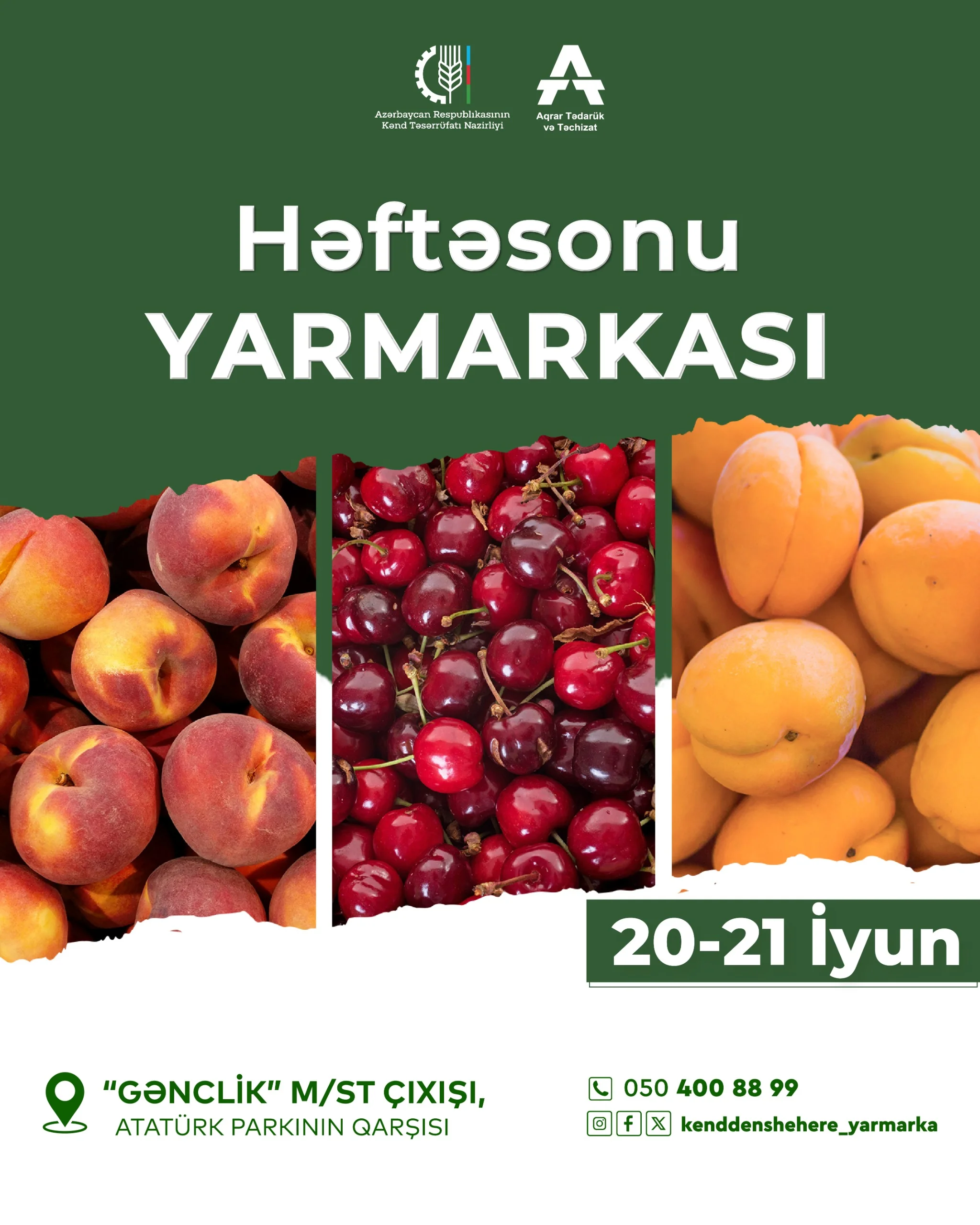 Bakıda növbəti “Kənddən Şəhərə” Həftəsonu yarmarkası təşkil olunacaq