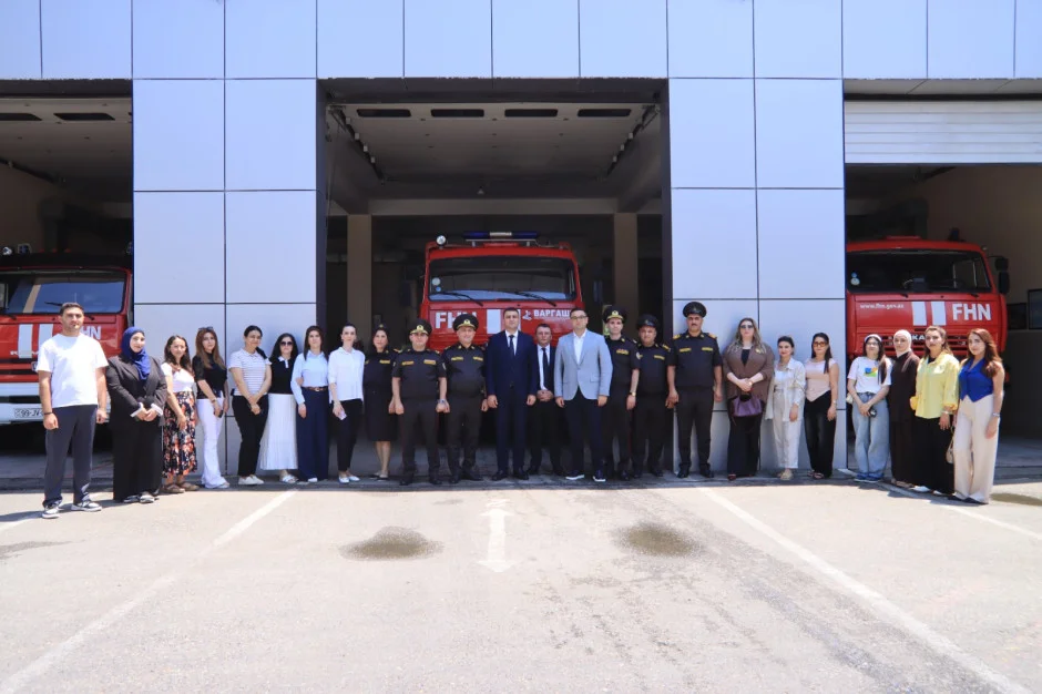 FHN-in Dövlət Yanğından Mühafizə Xidməti növbəti “açıq qapı günü” tədbiri keçirib