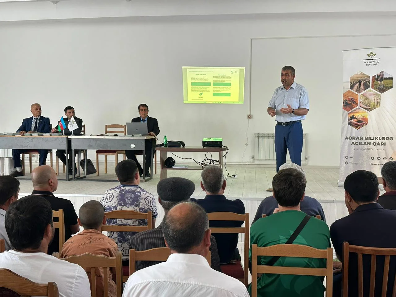 Aqrar Təlim Mərkəzi tərəfindən işğaldan azad olunmuş ərazilərdə keçirilən təlimlər davam edir