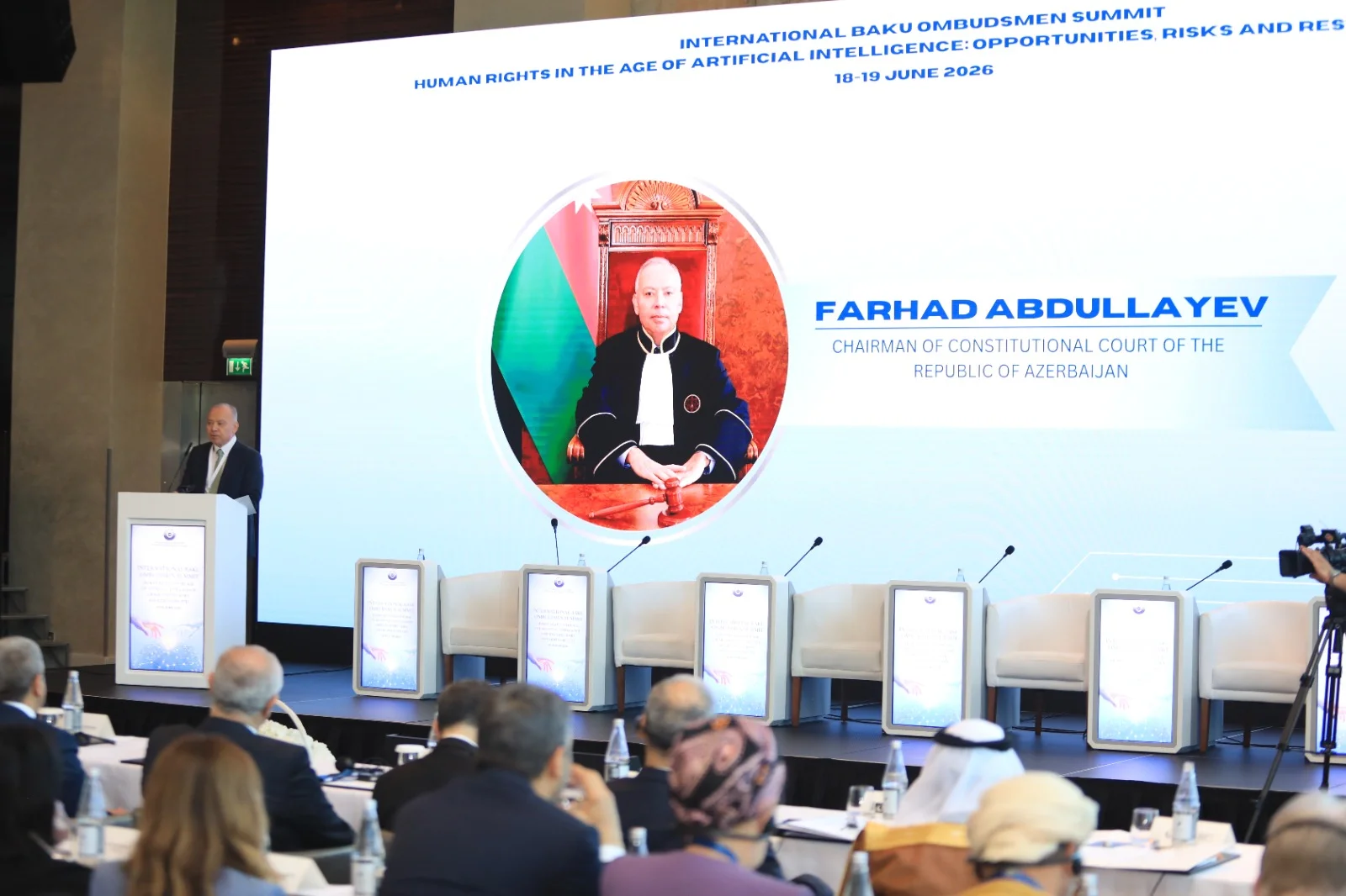 Fərhad Abdullayev: "Ombudsman təsisatı insan hüquqlarının müdafiəsində mühüm rol oynayır"